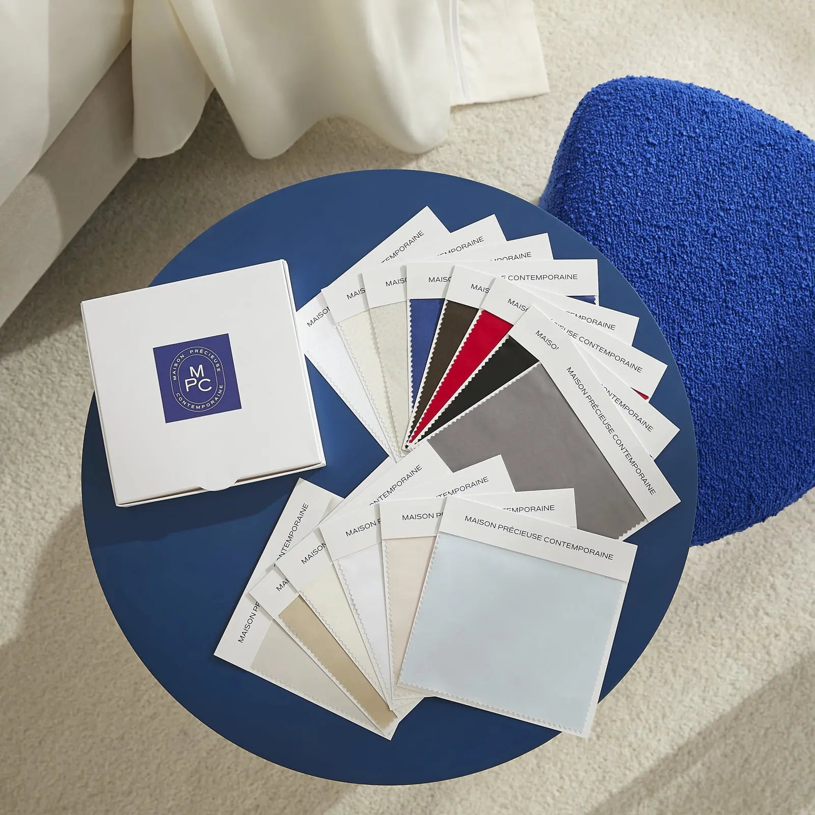 Echantillons linge de maison MPC