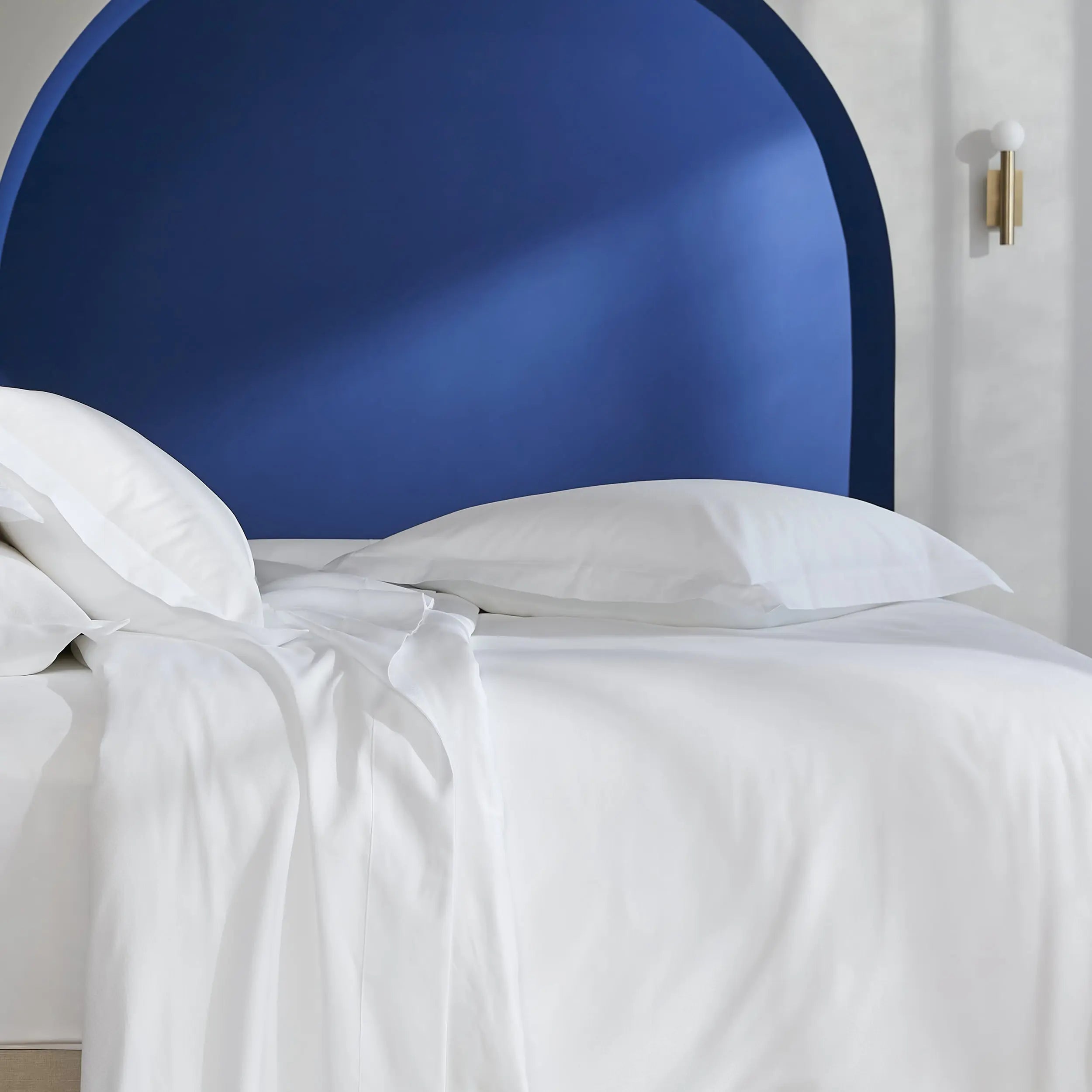 Housse de couette satin de coton jacquard Elite