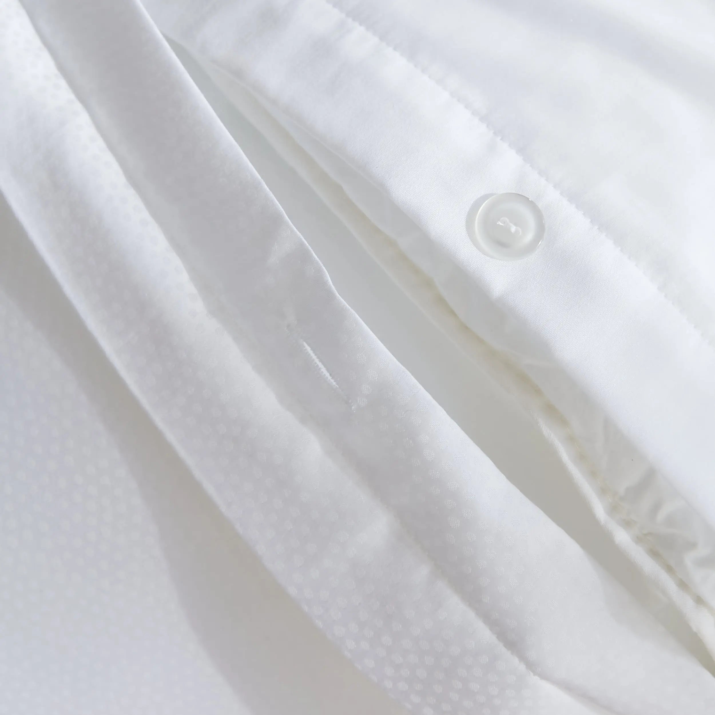 Housse de couette satin de coton jacquard Elite