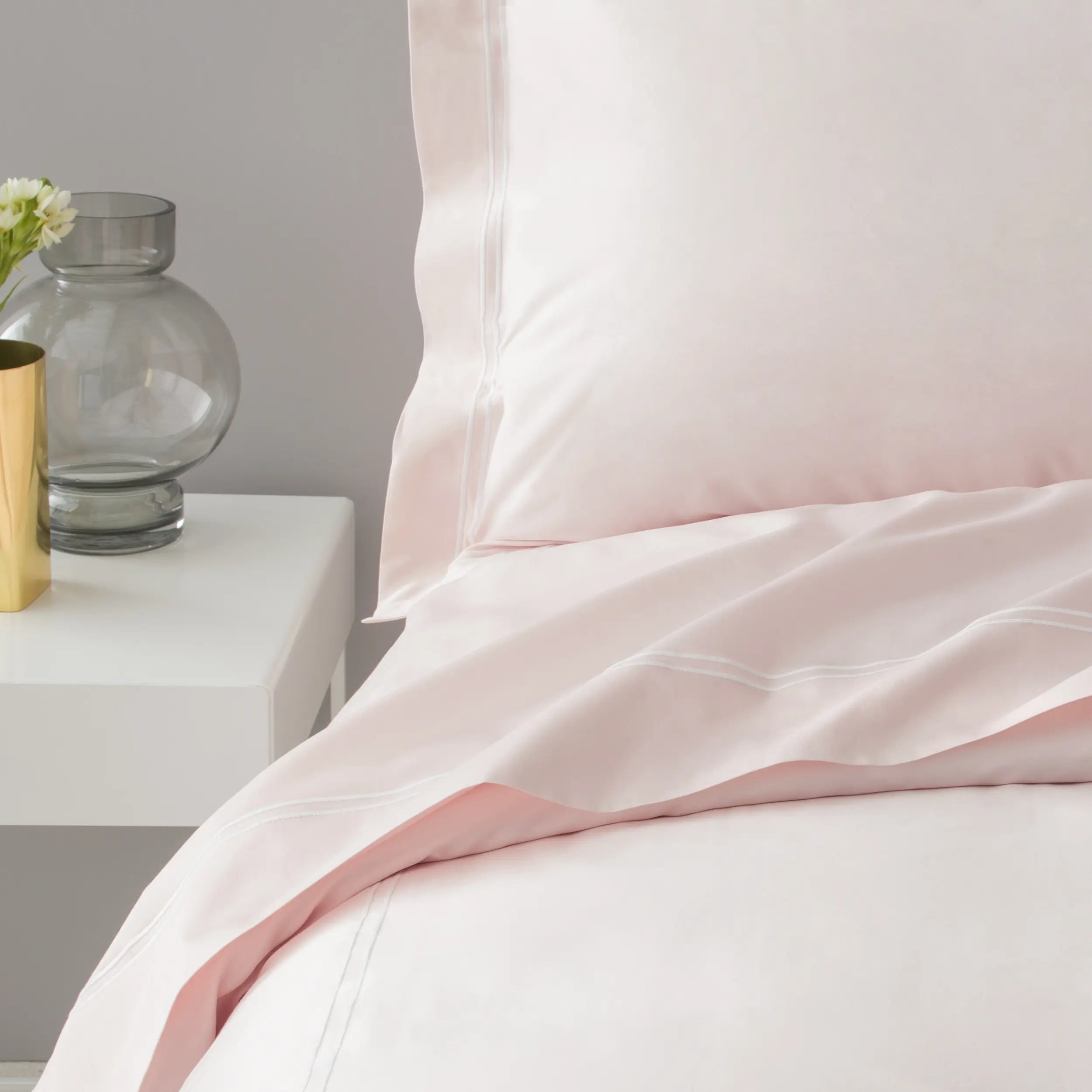 Housse de couette satin de coton Divine