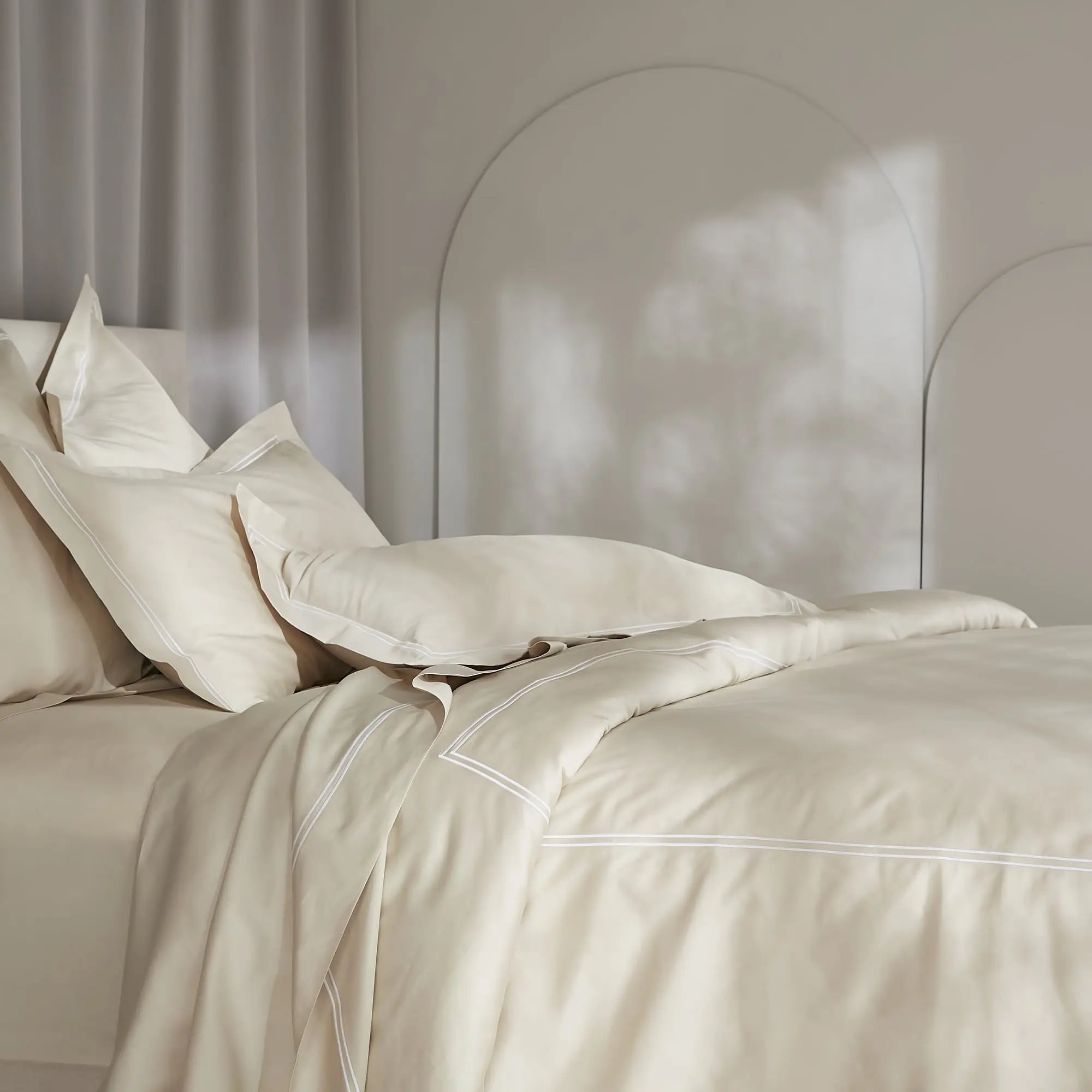 Housse de couette satin de coton Divine