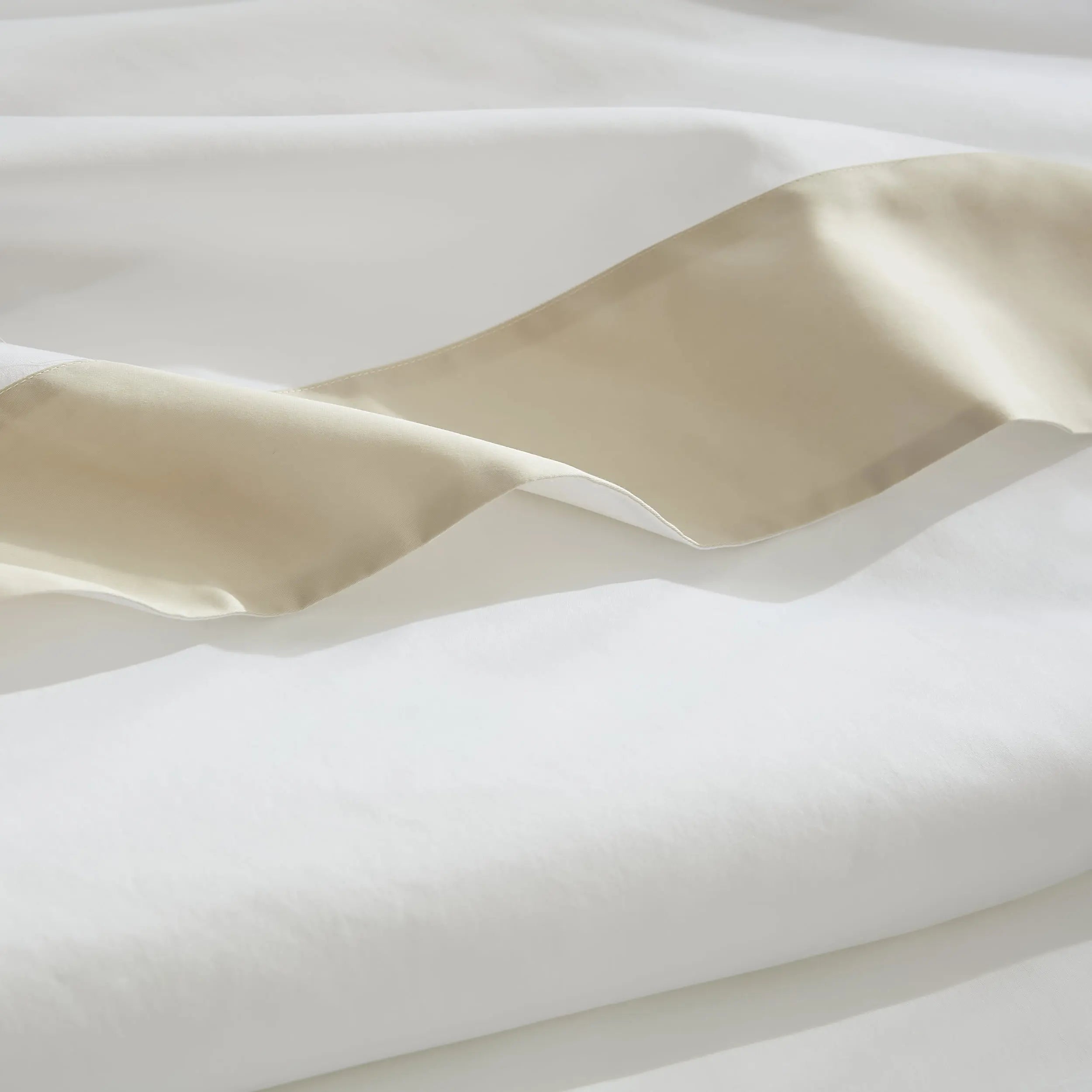 Drap plat satin de coton Sublime