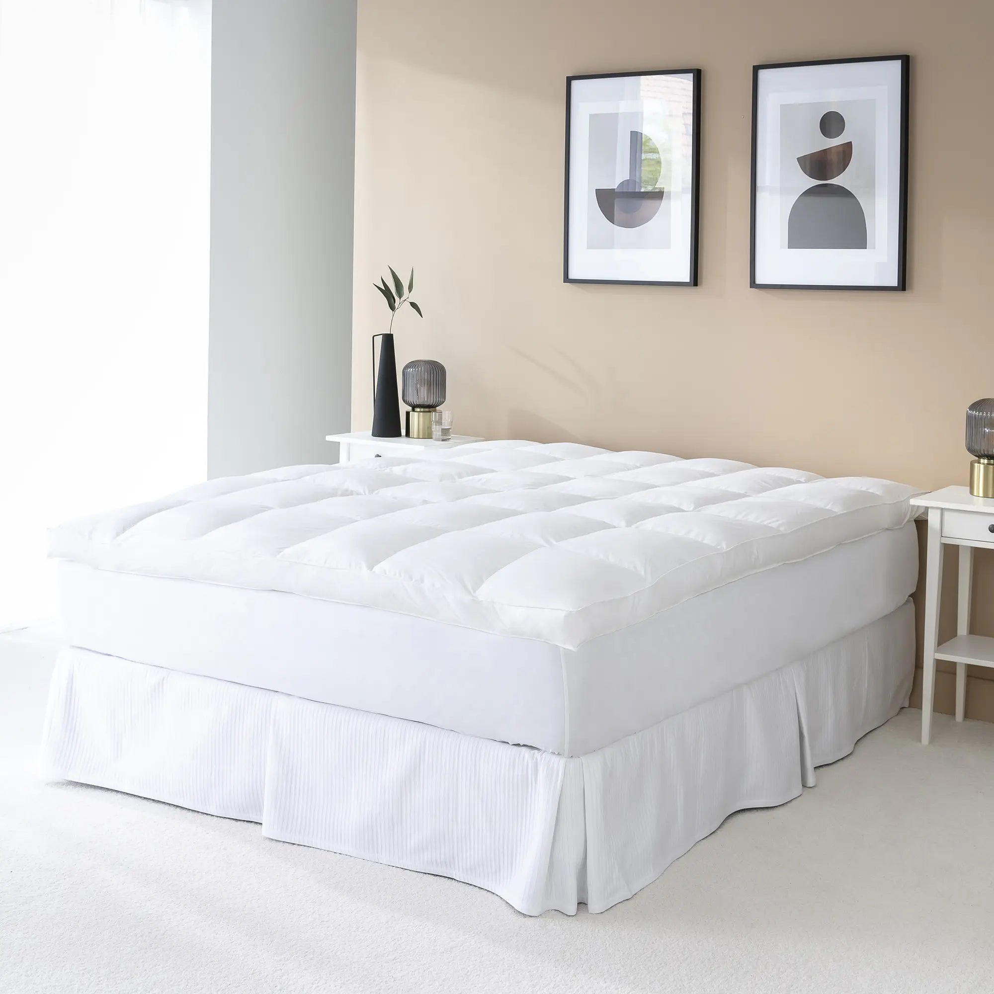 Surmatelas hôtel duvet d'oie