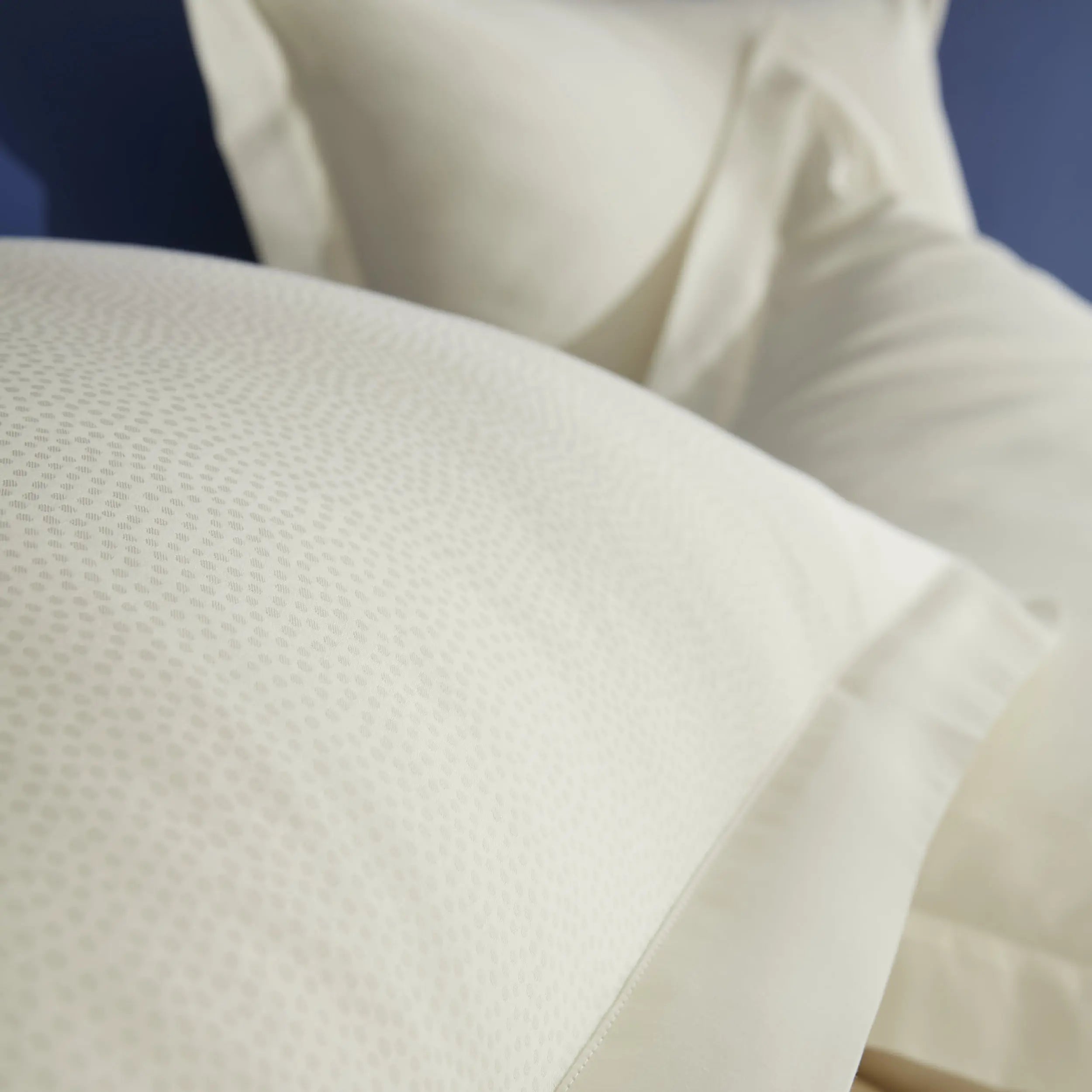 Taies d'oreiller satin de coton jacquard Elite