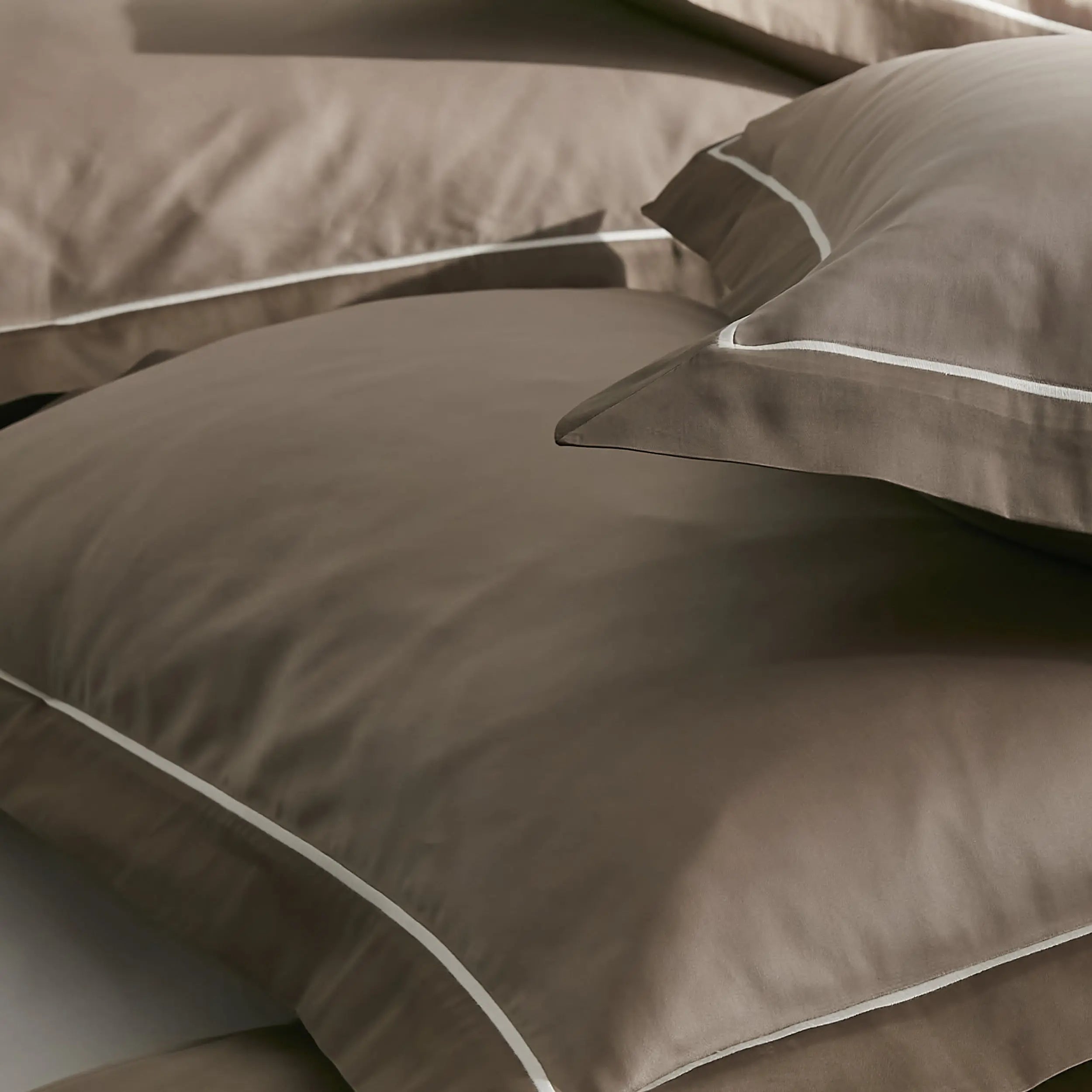 Taies d'oreiller satin de coton Harmonie