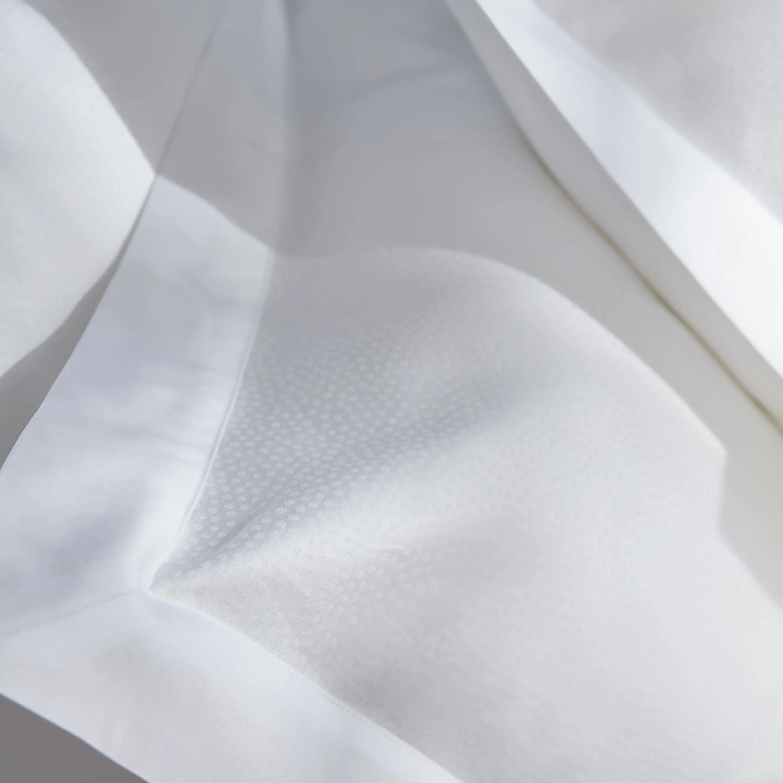 Taies d'oreiller satin de coton jacquard Elite