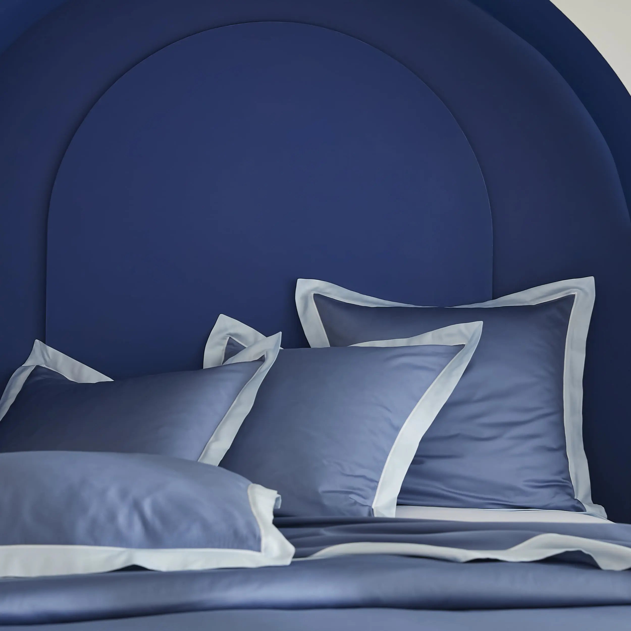 Taies d'oreiller satin de coton Harmonie