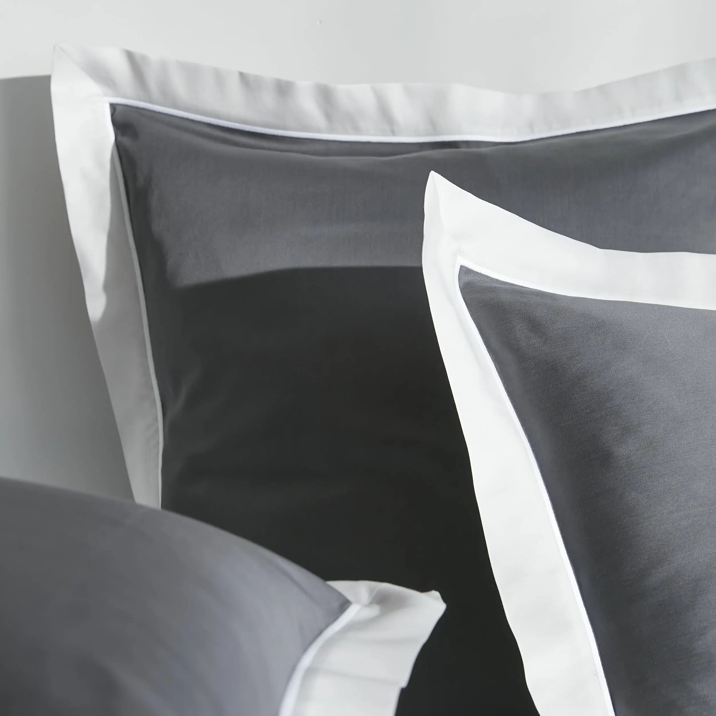 Taies d'oreiller satin de coton Harmonie