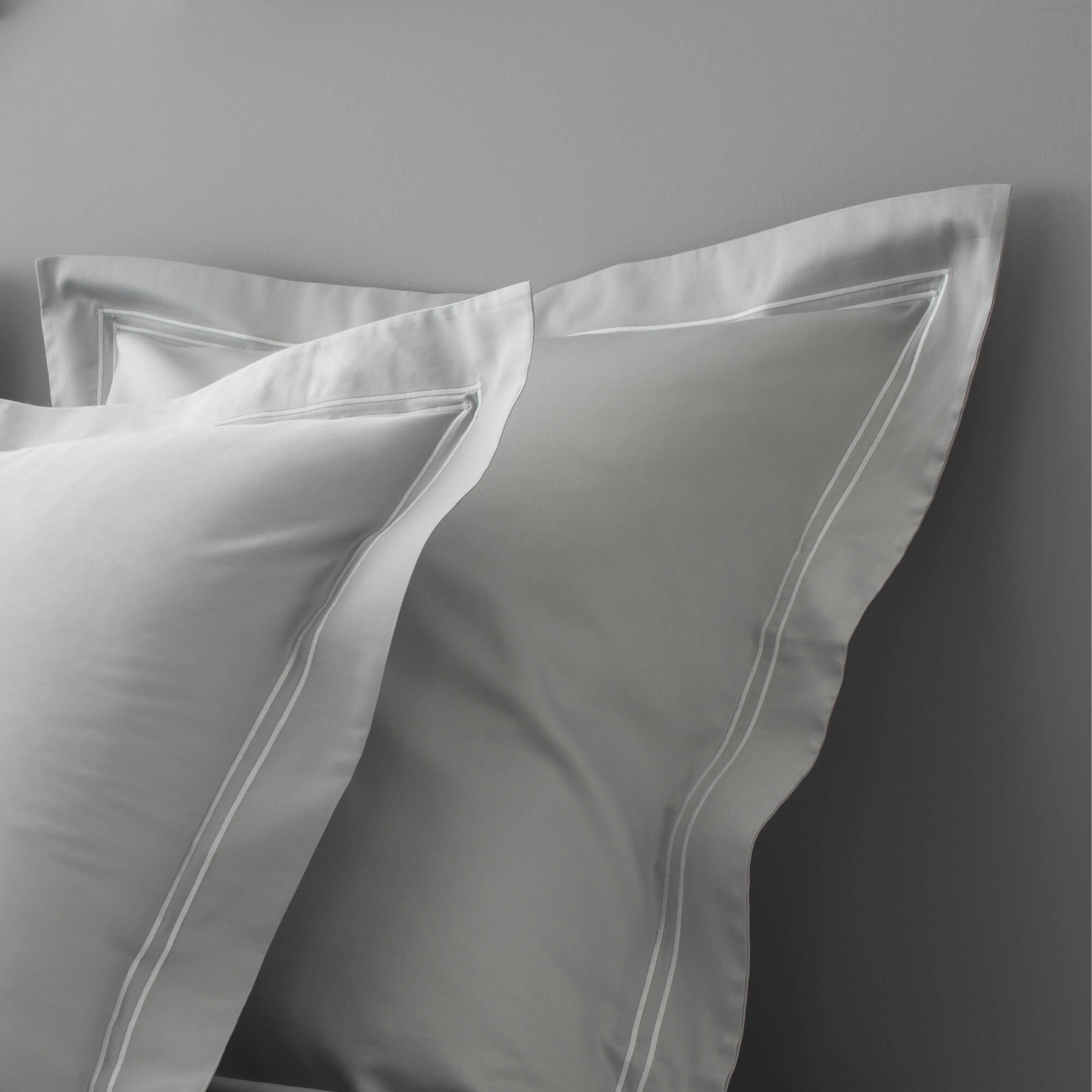 Taies d'oreiller satin de coton Divine