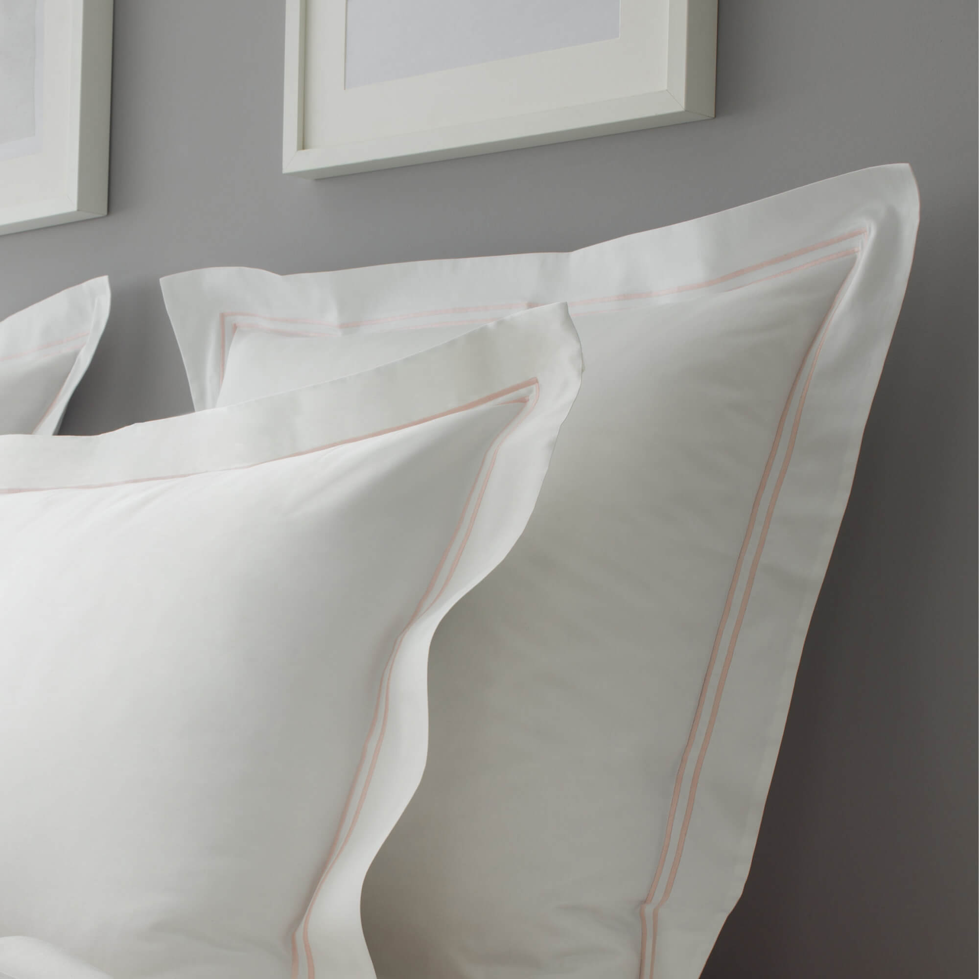 Taies d'oreiller satin de coton Signature