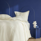 Elite flat sheet - jacquard cotton sateen