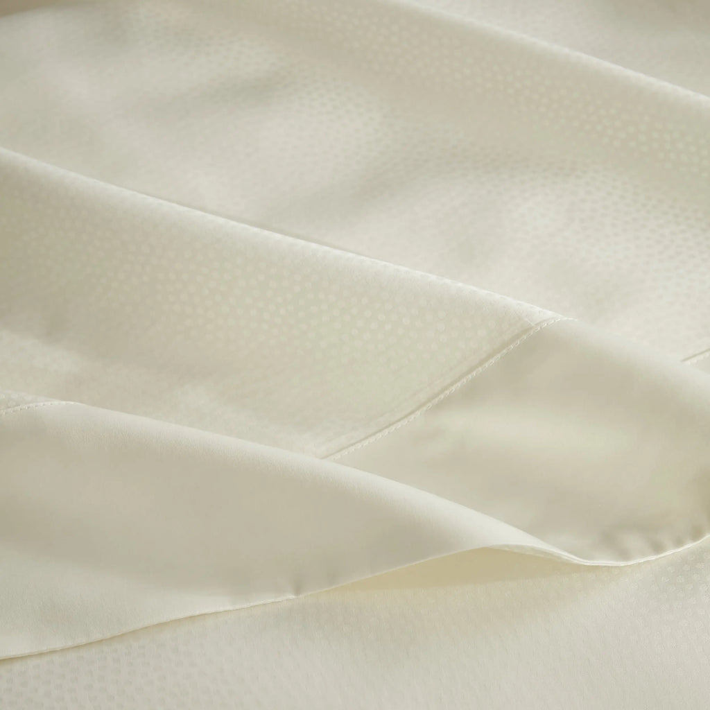 Elite flat sheet - jacquard cotton sateen