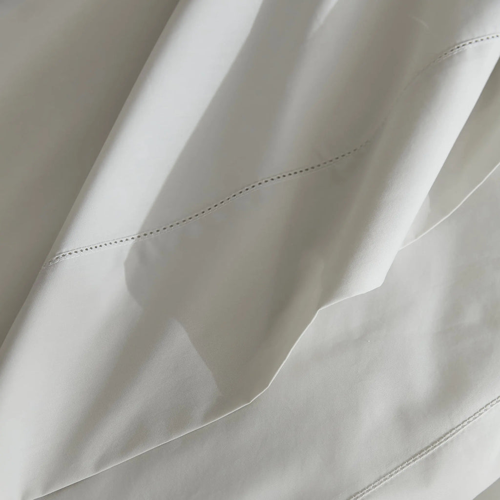 Drap plat Prestige - percale de coton Peau d'Ange
