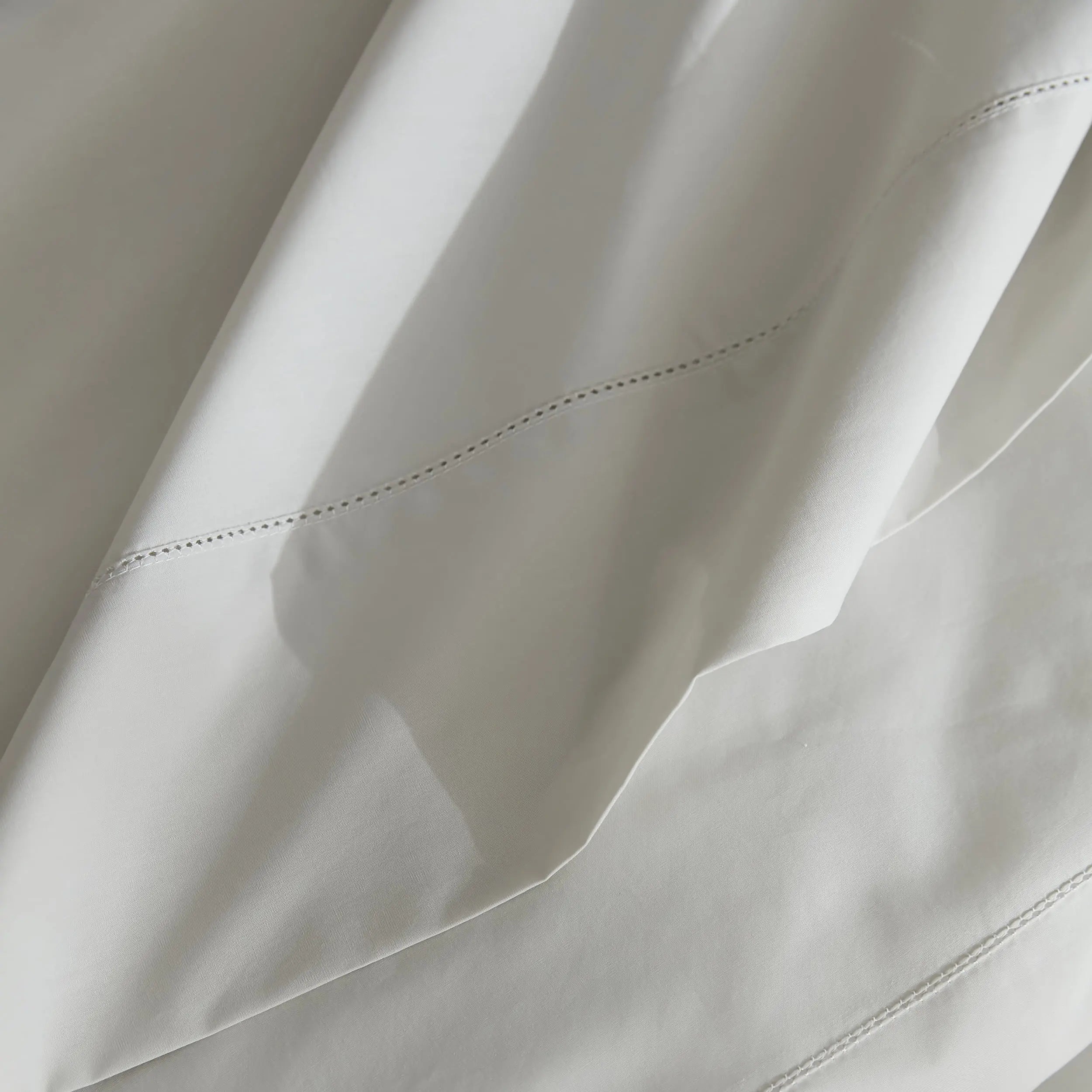 Drap plat Prestige - percale de coton Peau d'Ange