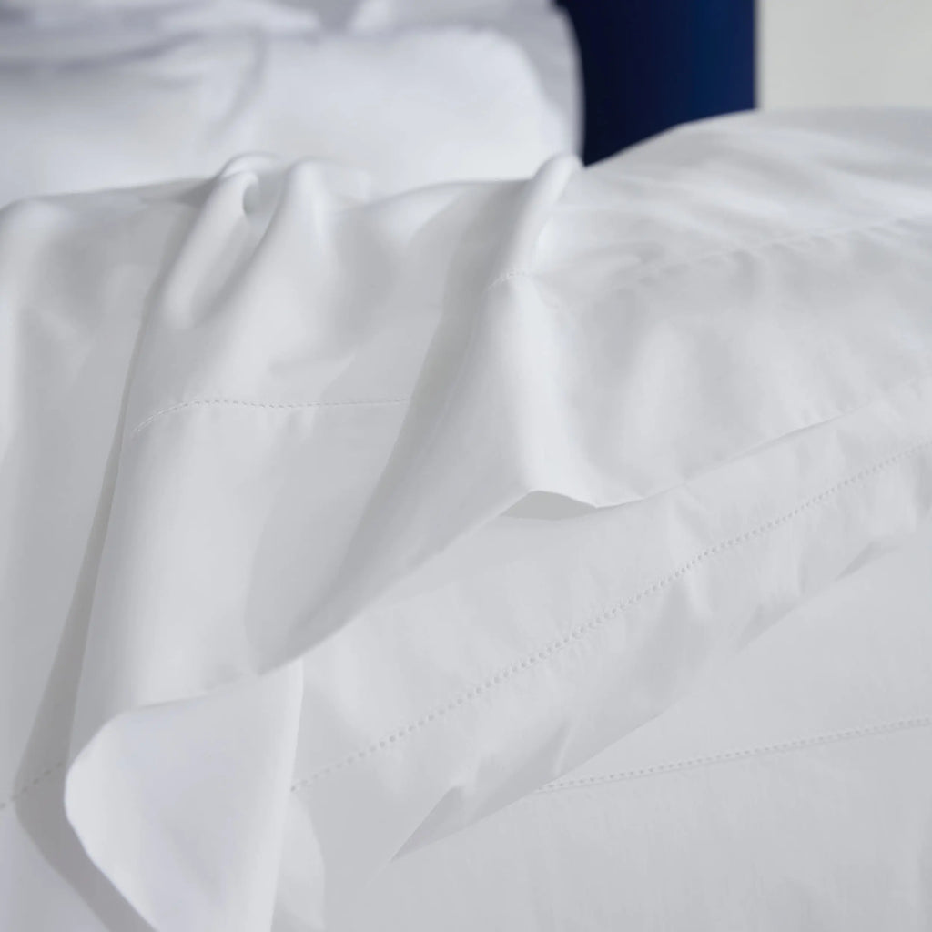 Drap plat Prestige - percale de coton Peau d'Ange
