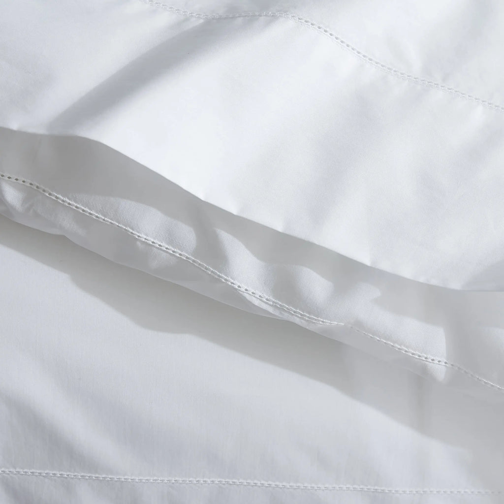 Drap plat Prestige - percale de coton Peau d'Ange