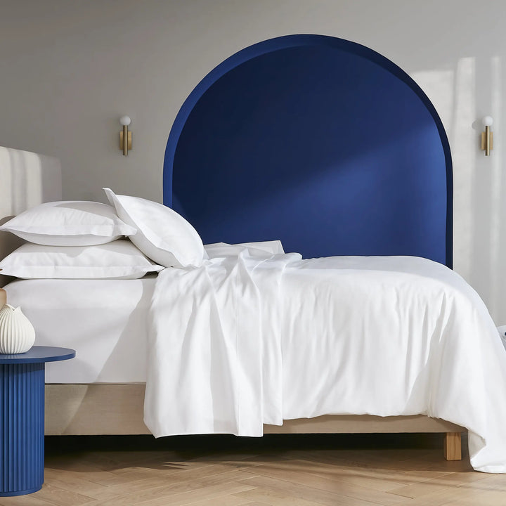 Housse de couette satin de coton jacquard Elite
