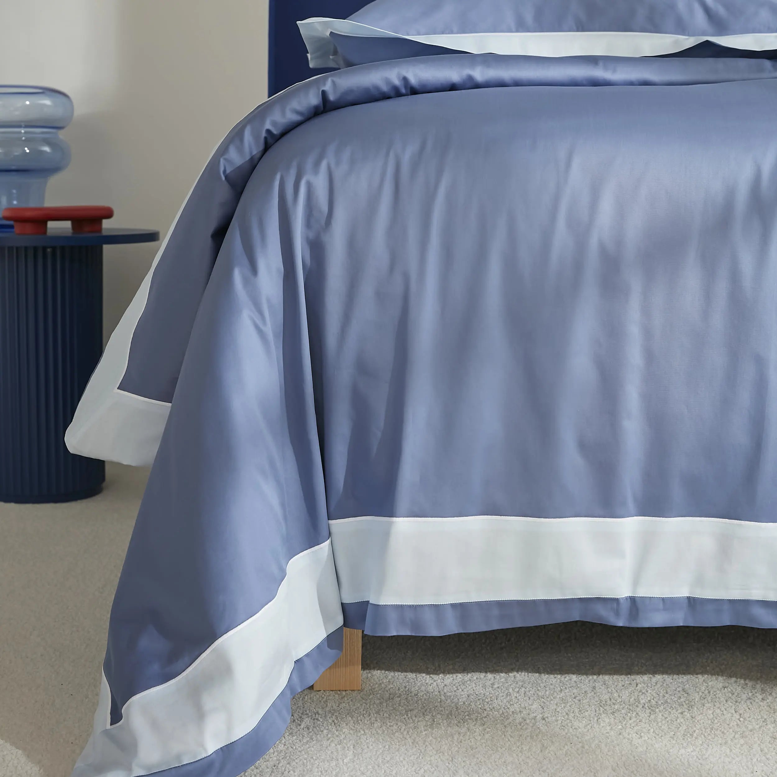 Housse de couette Harmonie - satin de coton