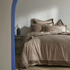 Housse de couette Harmonie - satin de coton