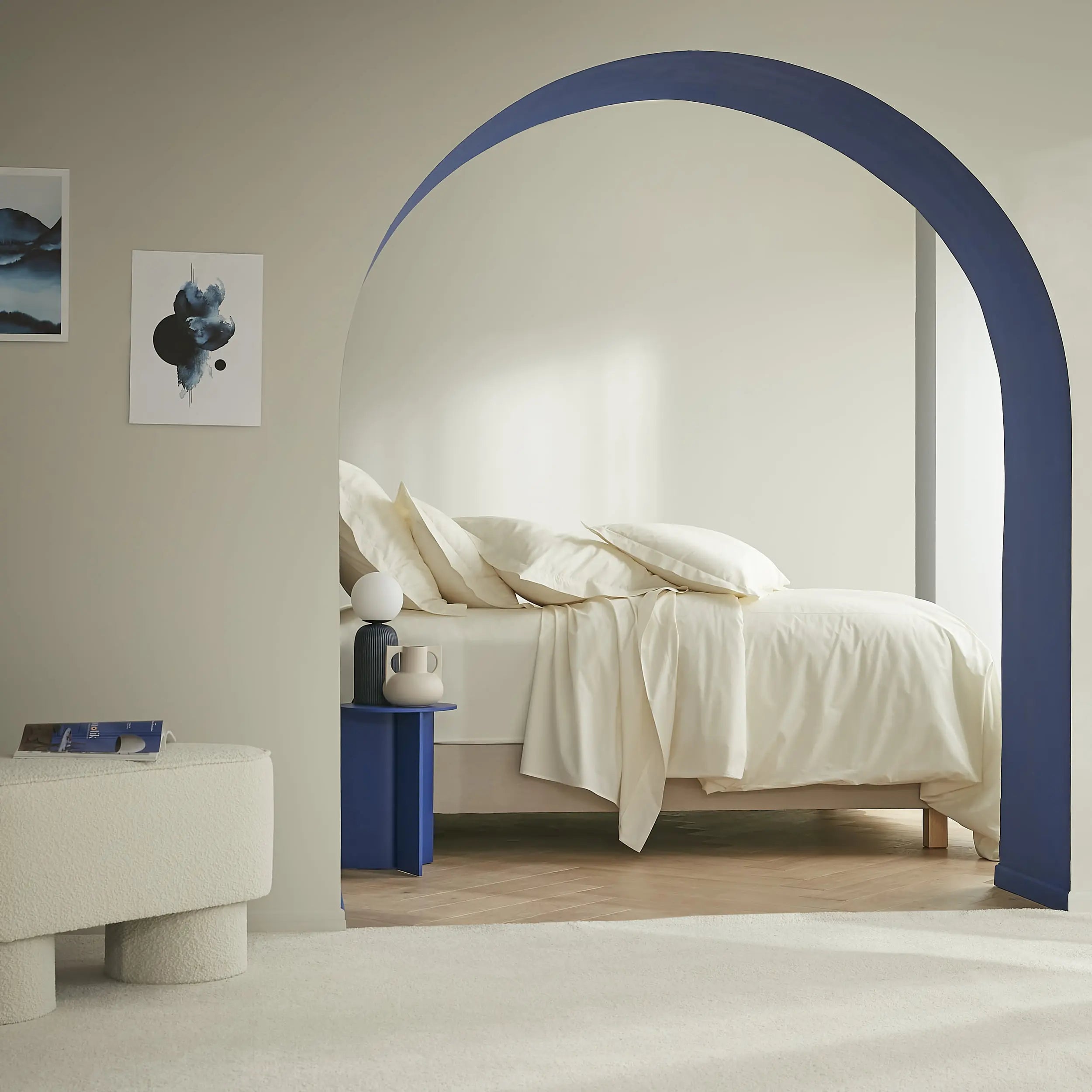 Housse de couette Prestige - percale de coton Peau d'Ange