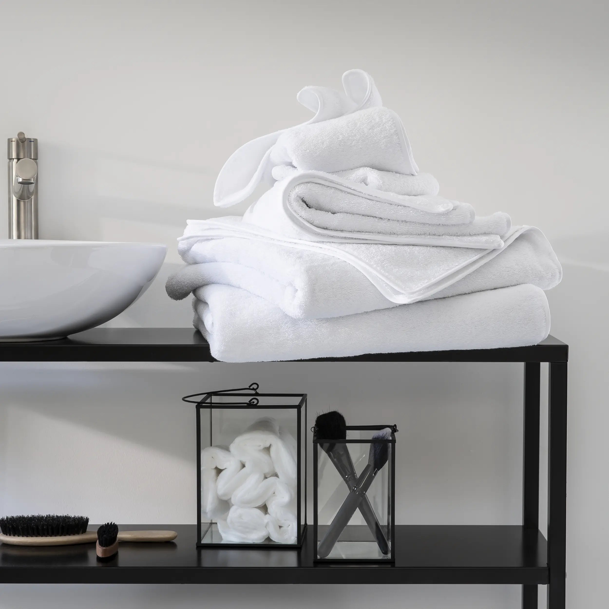 Tapis de bain coton double épaisseur Signature
