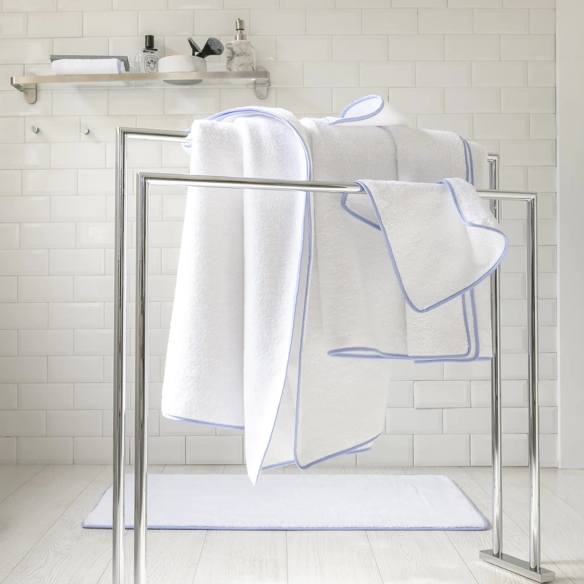 Tapis de bain coton double épaisseur Signature