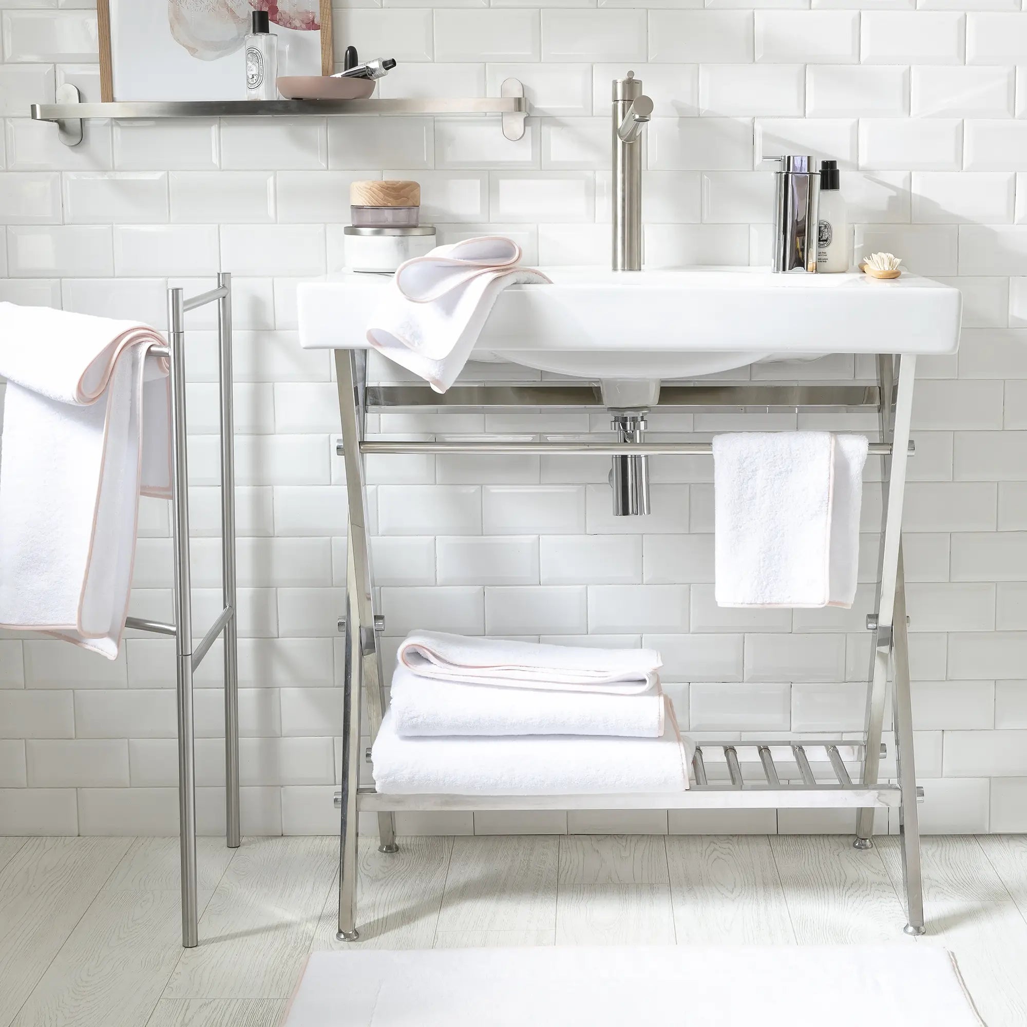 Tapis de bain coton double épaisseur Signature