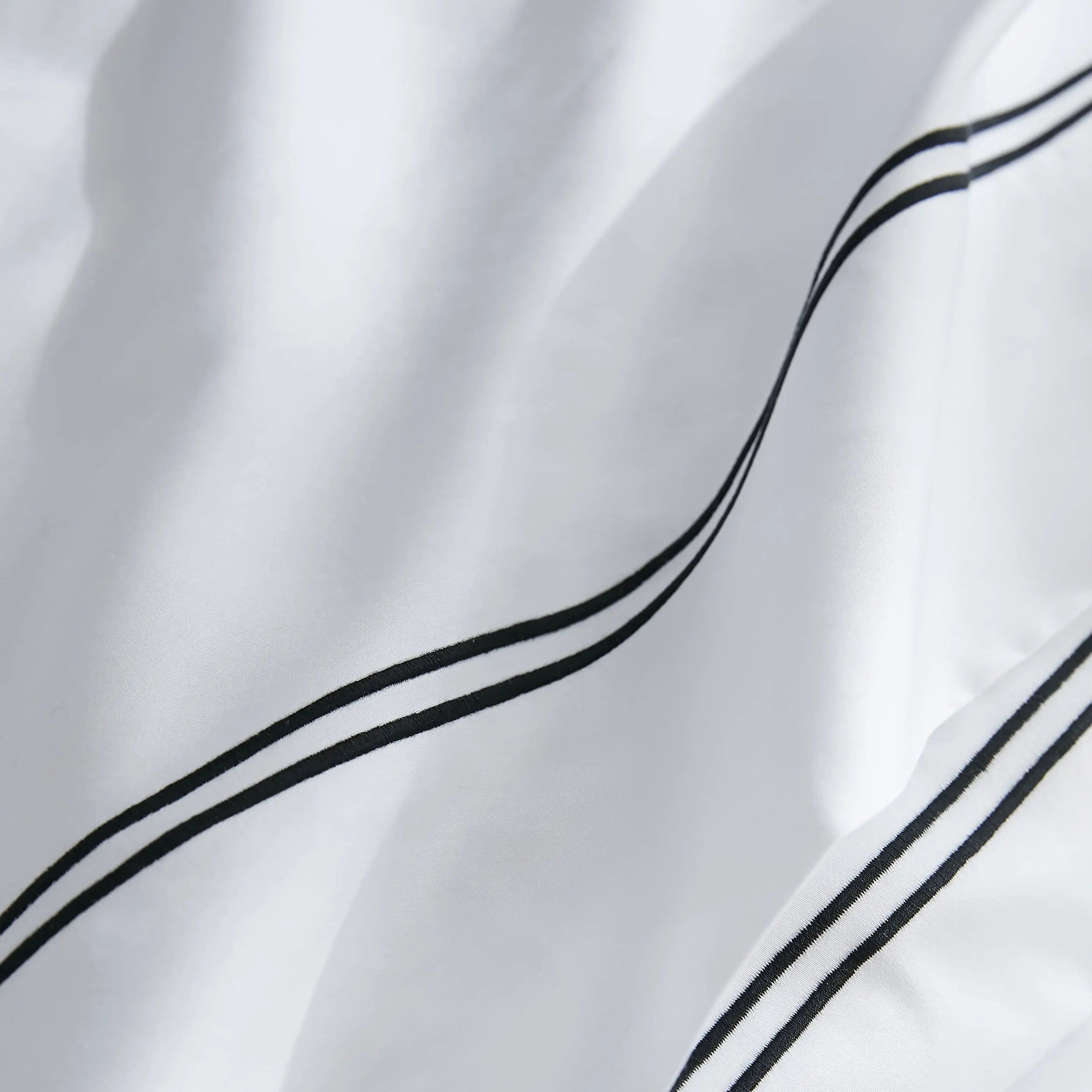 Drap plat satin de coton Signature