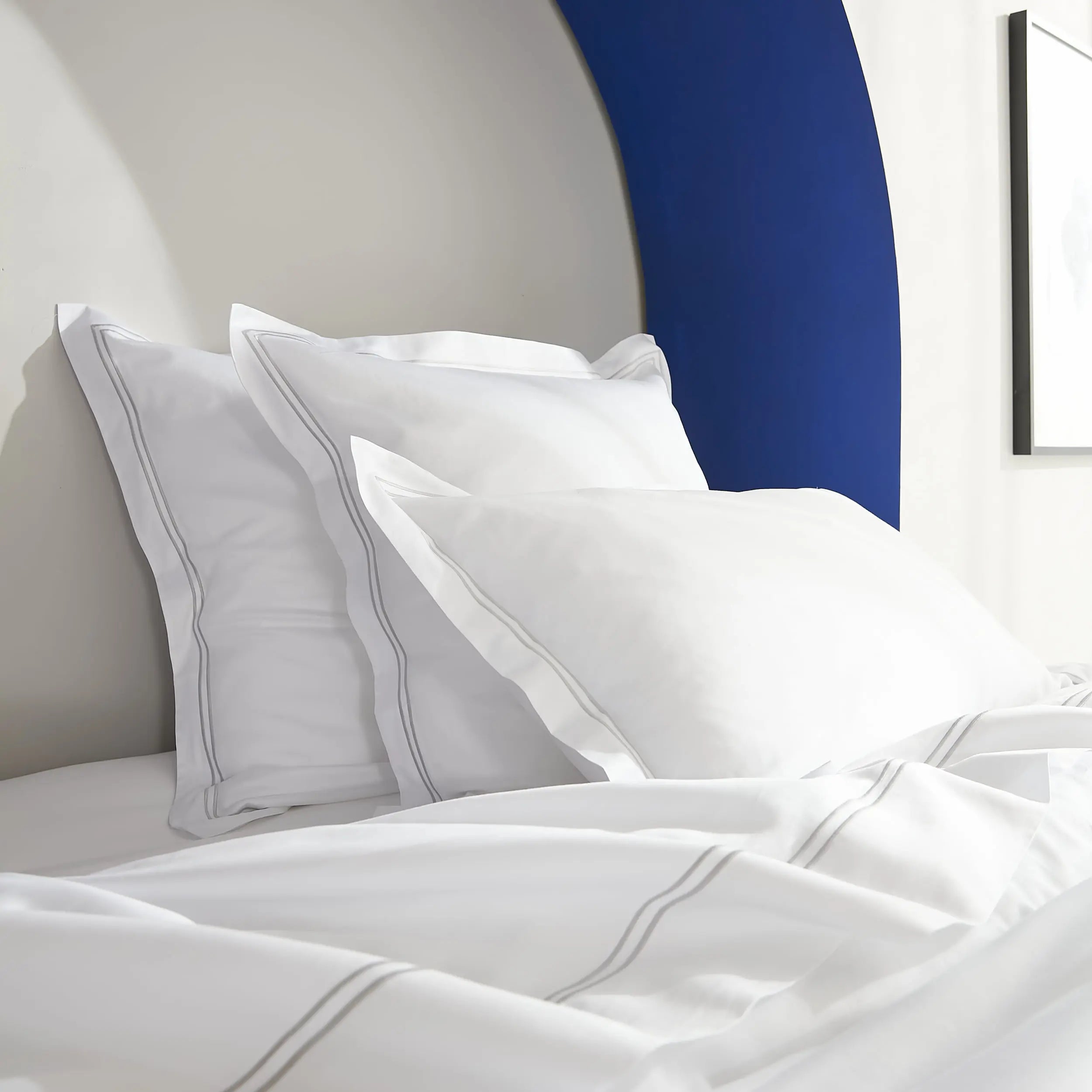 Drap plat Signature - satin de coton