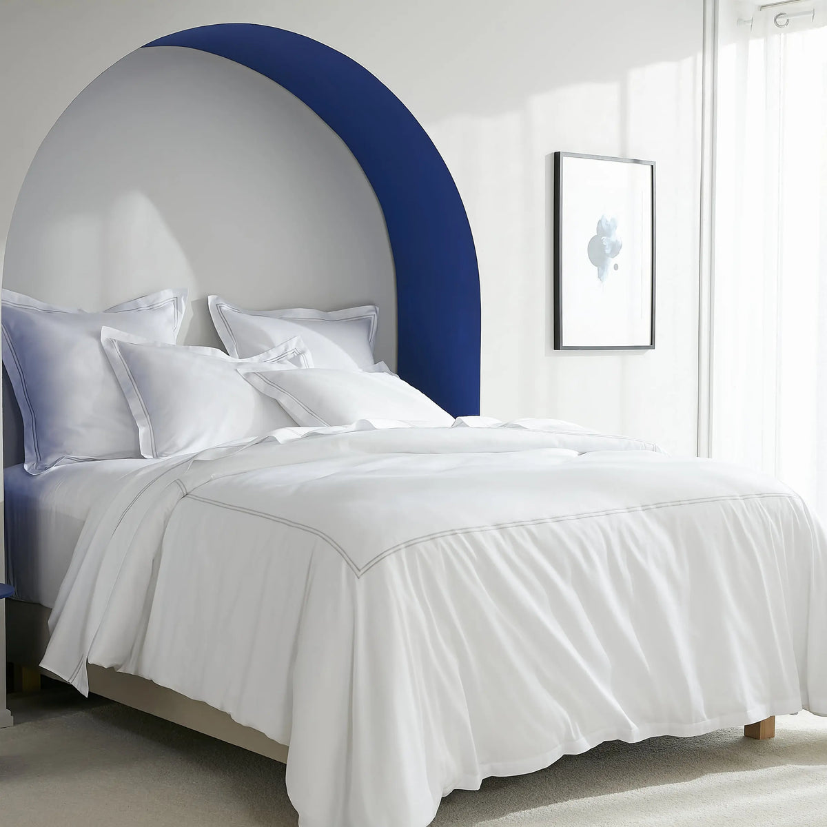 Eternelle flat sheet - cotton percale