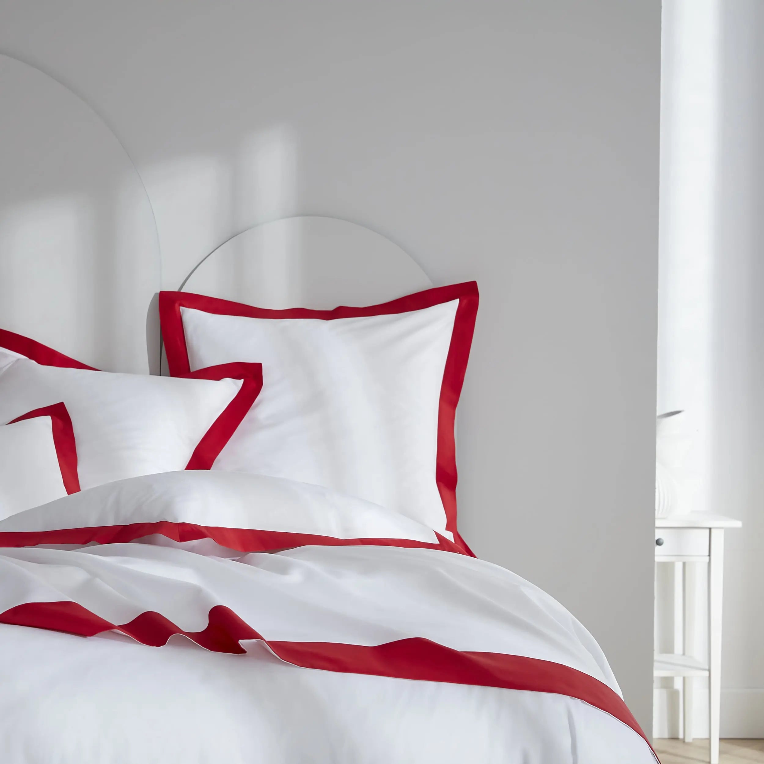 Drap plat satin de coton Sublime
