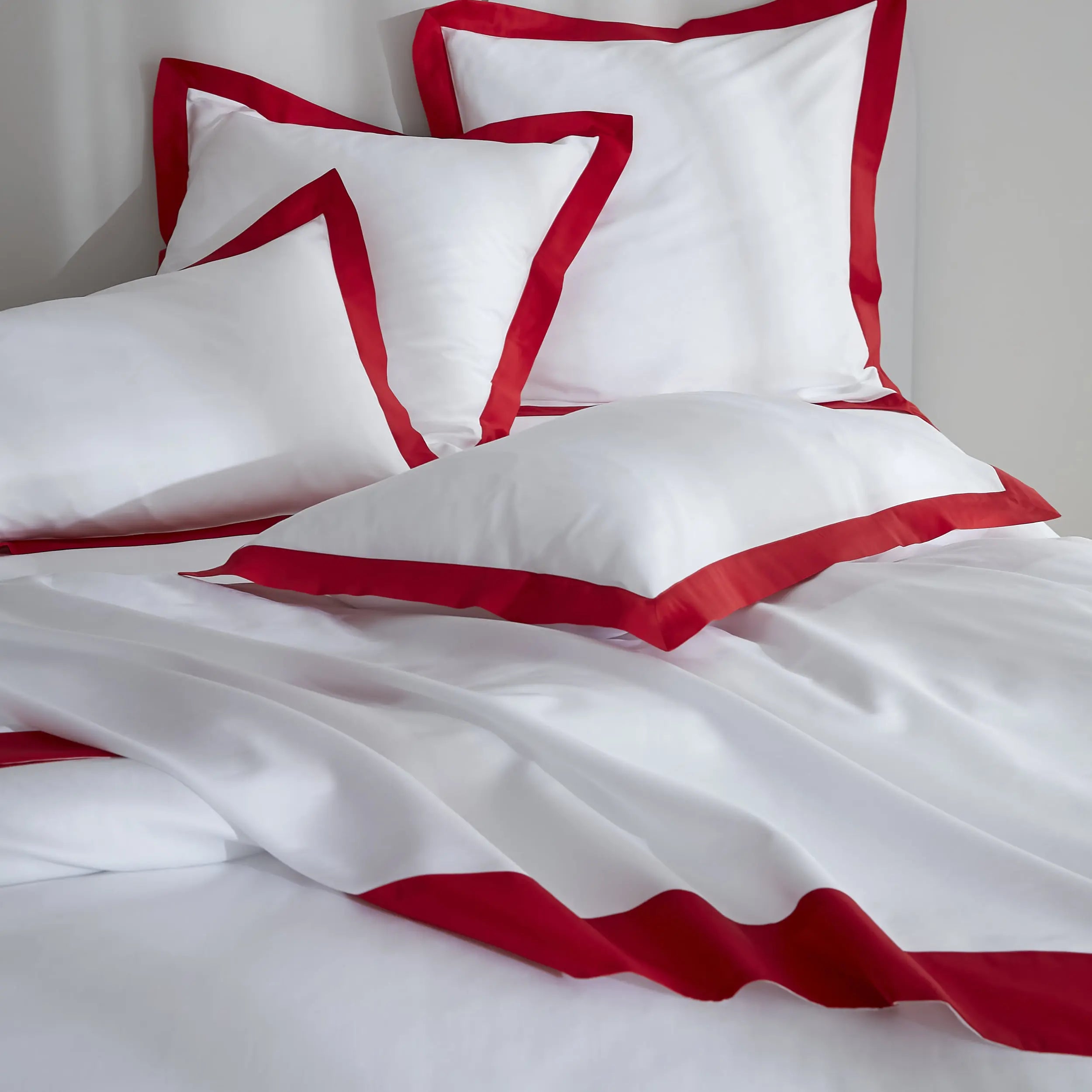 Drap plat satin de coton Sublime