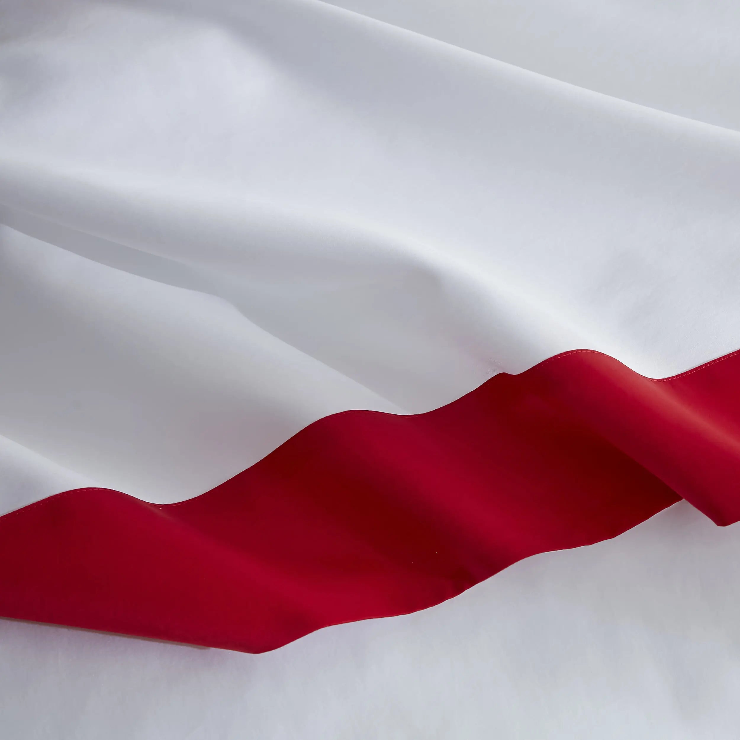 Drap plat satin de coton Sublime