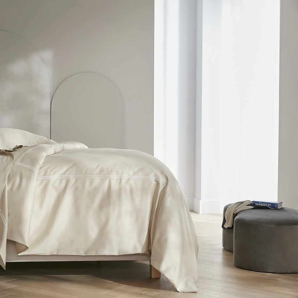 Housse de couette Divine - satin de coton