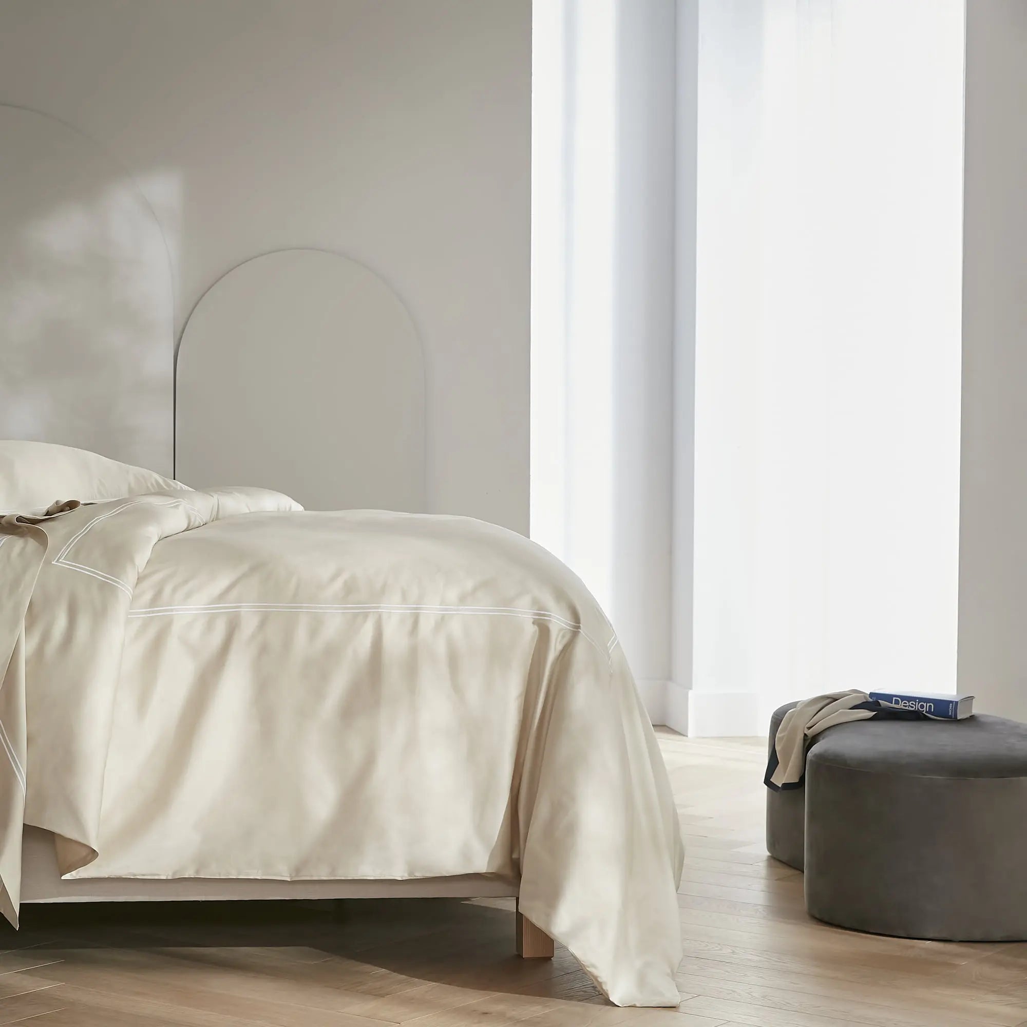 Housse de couette Divine - satin de coton
