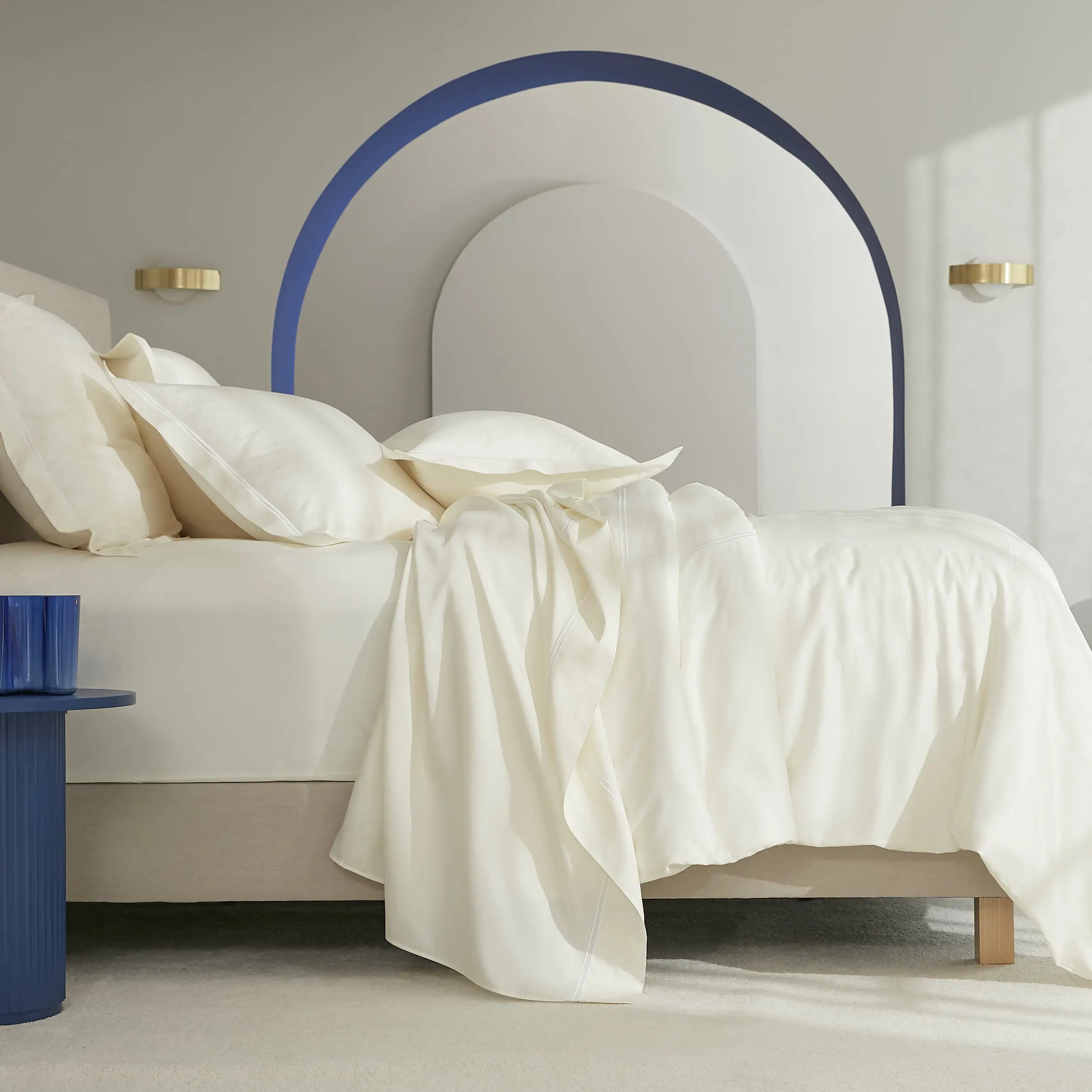 Housse de couette Divine - satin de coton