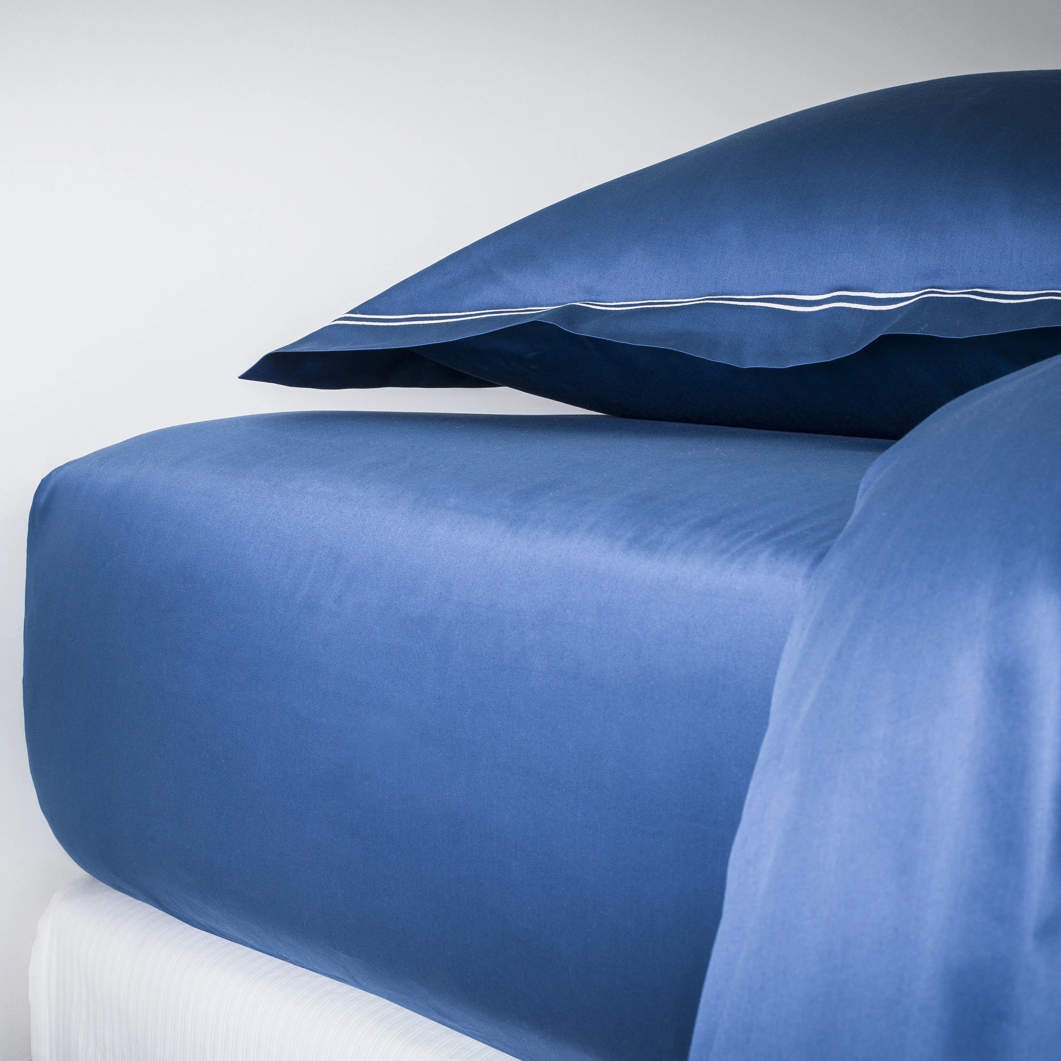 Drap housse - satin de coton