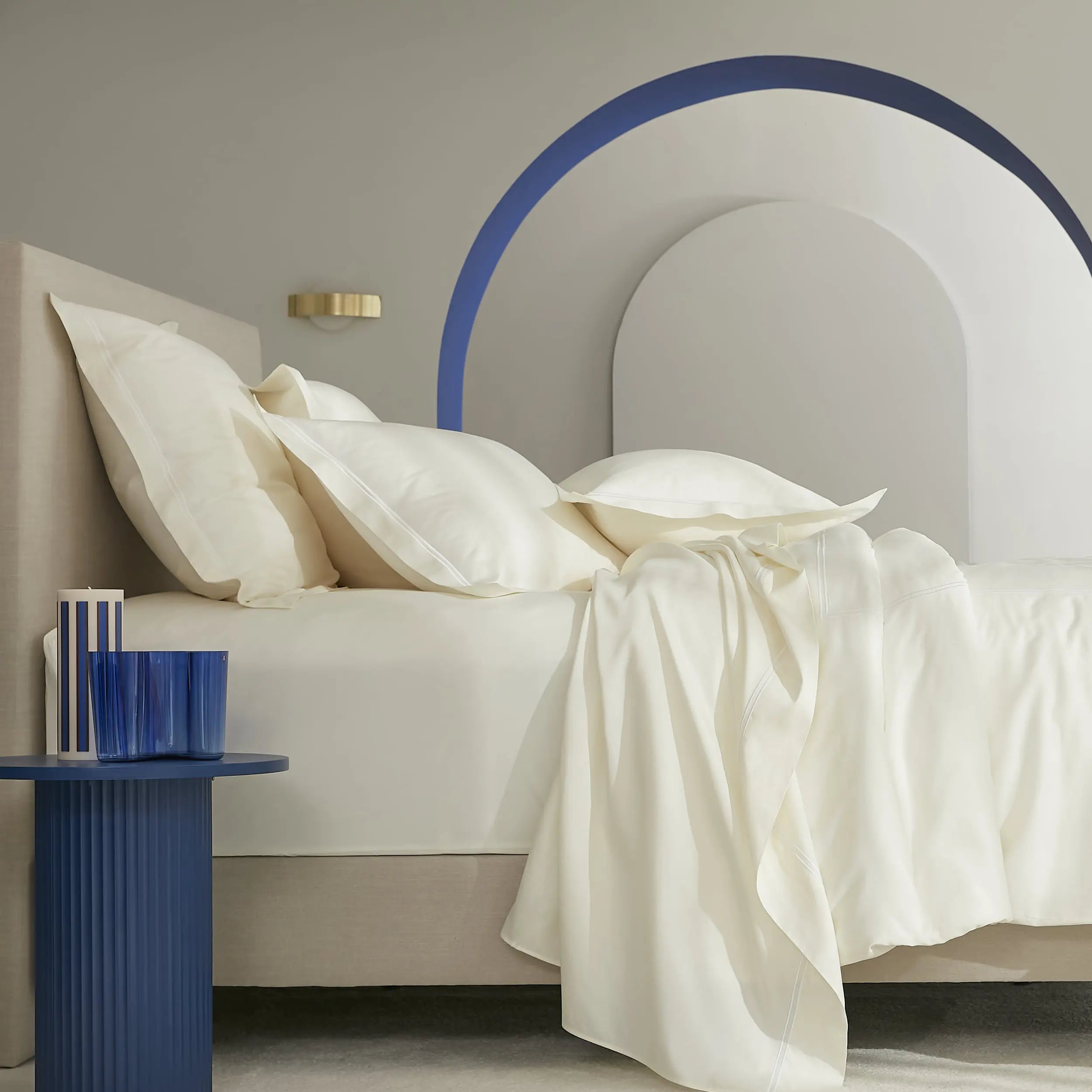 Drap housse - satin de coton