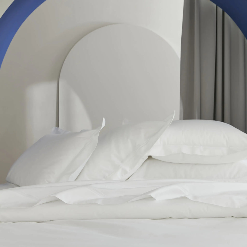 Drap plat Signature - satin de coton