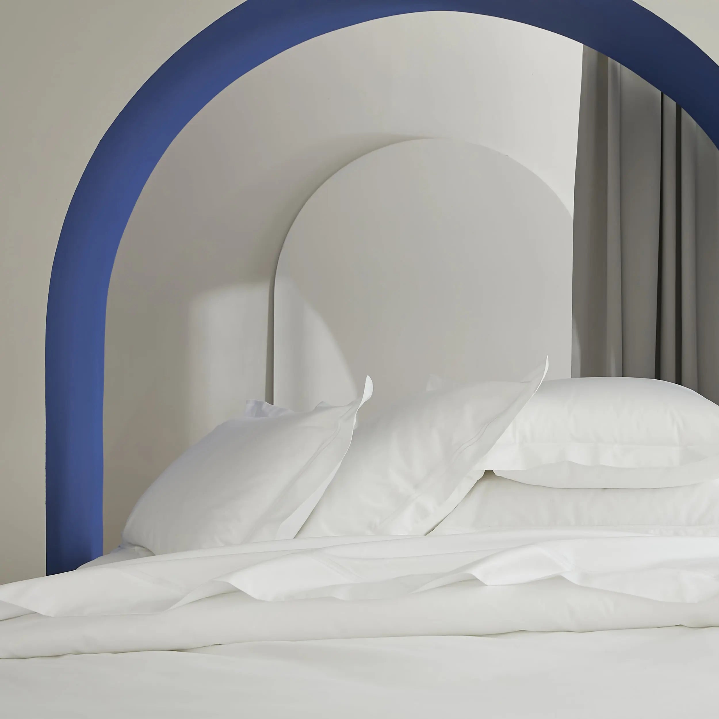 Taies d'oreiller Signature - satin de coton