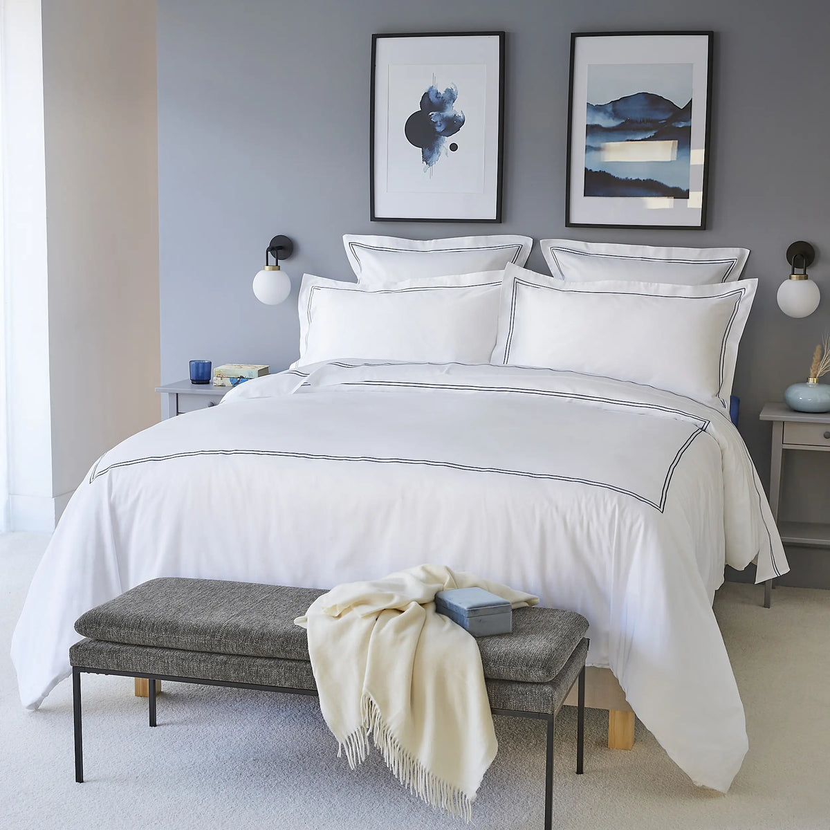 Housse de Couette Satin de Coton Signature