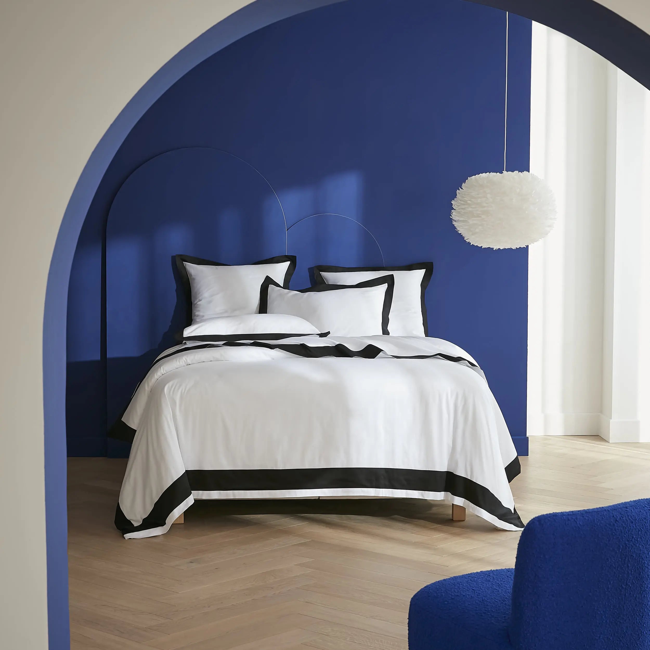Taies d'oreiller satin de coton Sublime