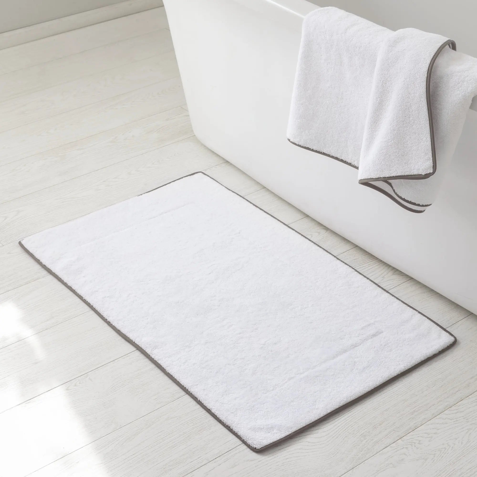 Tapis de bain coton double épaisseur Signature