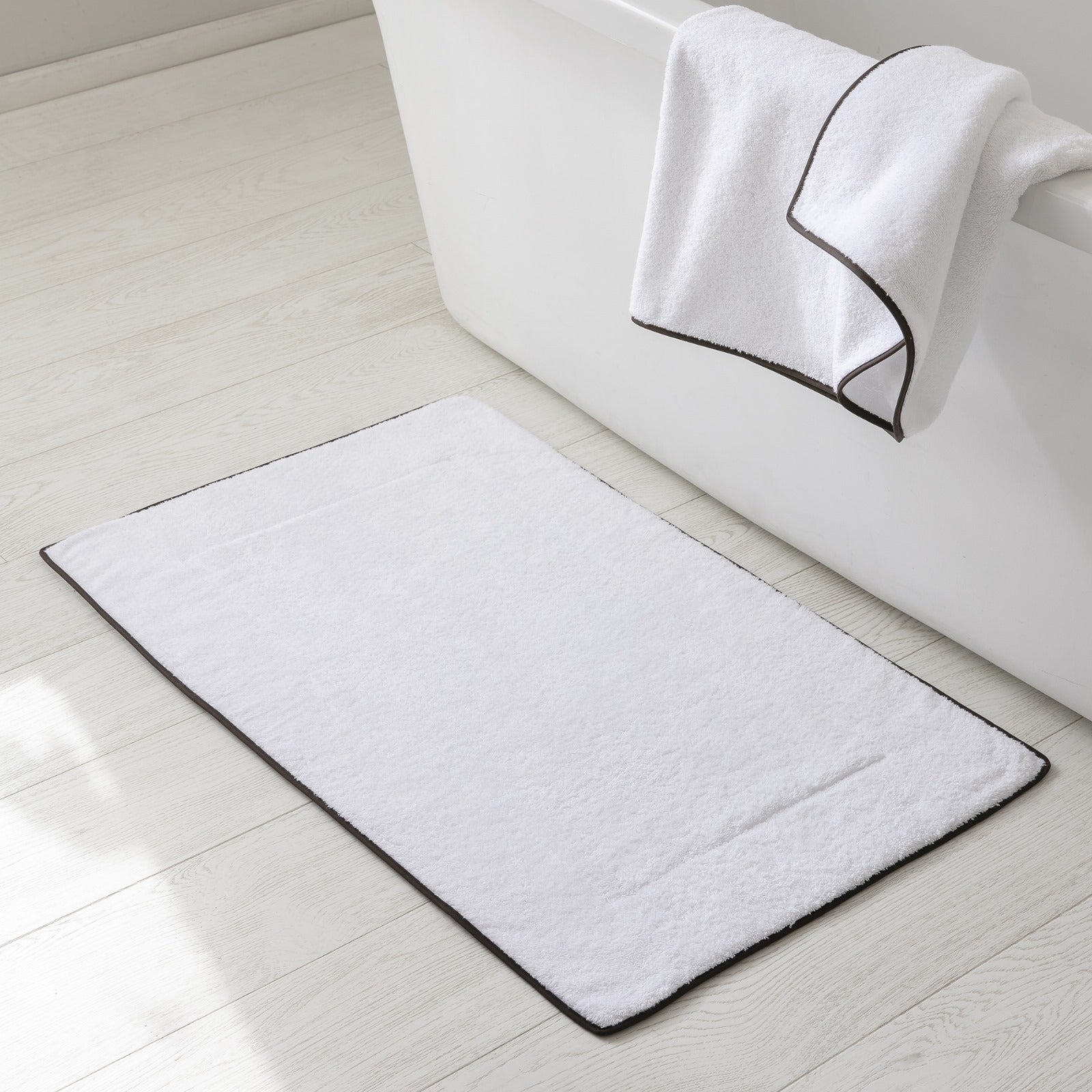 Tapis de bain coton double épaisseur Signature