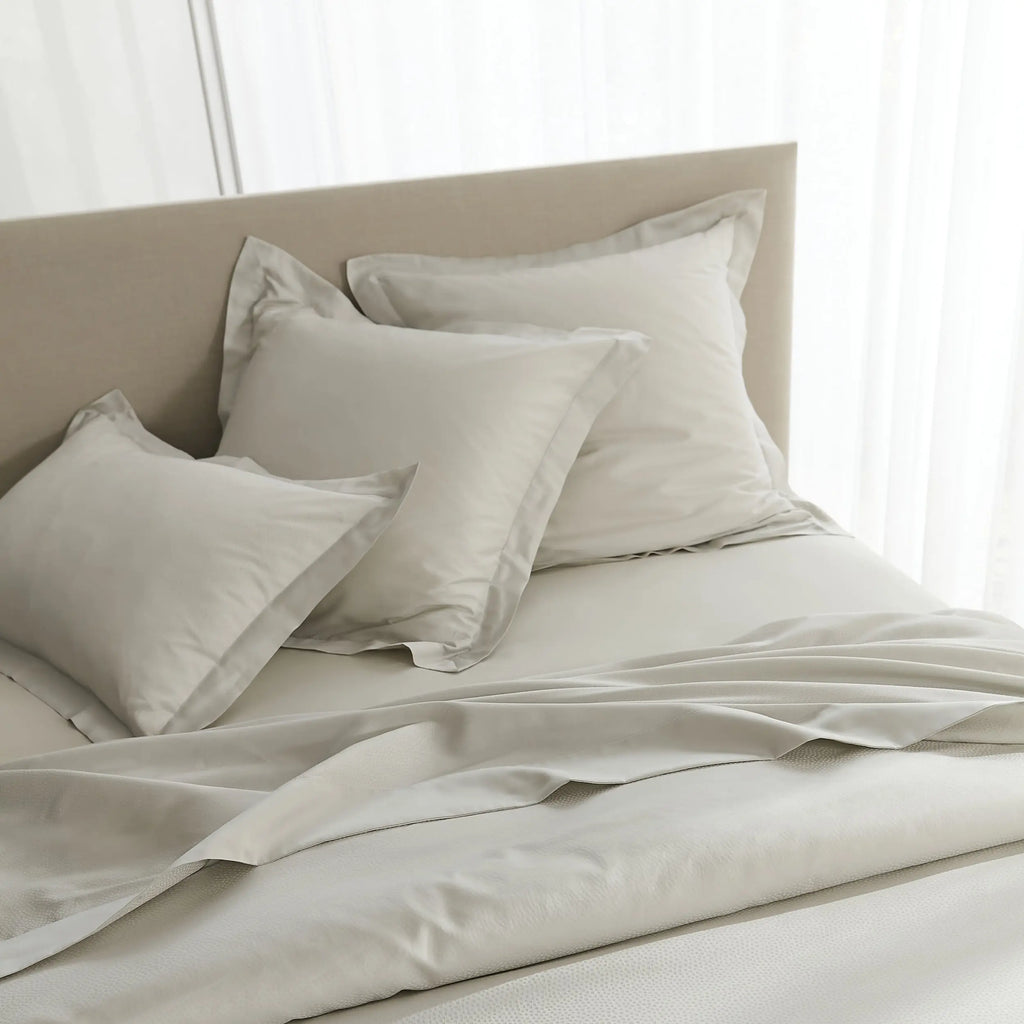 Taies d'oreiller Elite - satin de coton jacquard