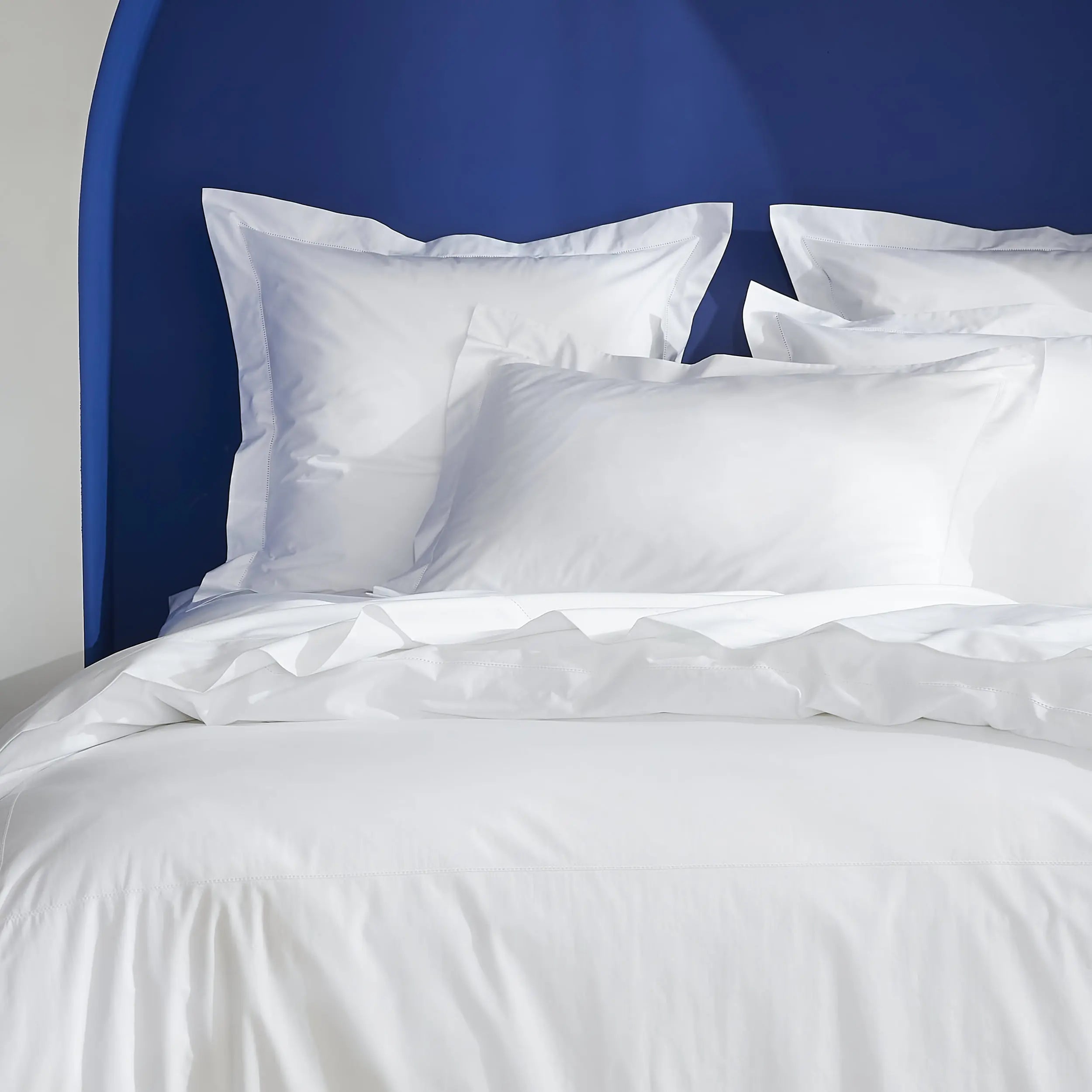Taies d'oreiller Prestige - percale de coton Peau d'Ange