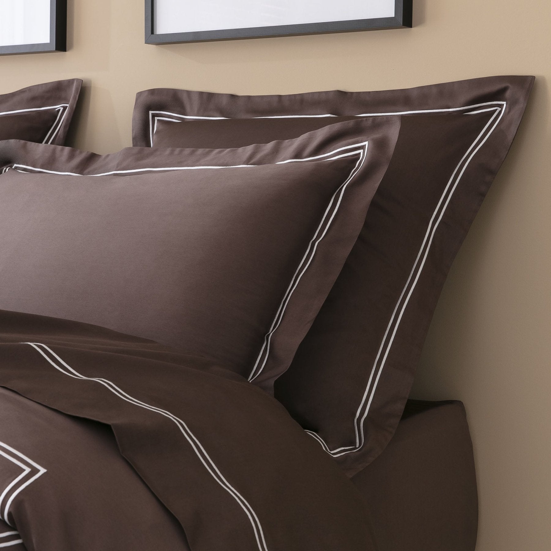 Taies d'oreiller Divine - satin de coton