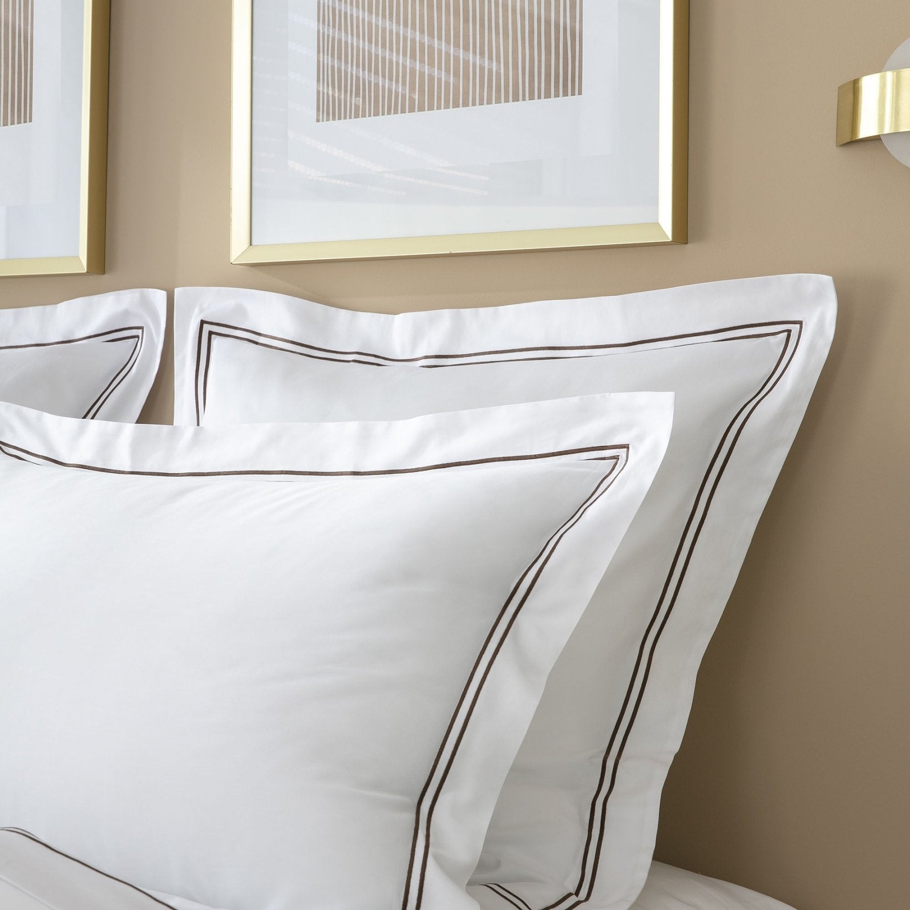 Taies d'oreiller Signature - satin de coton