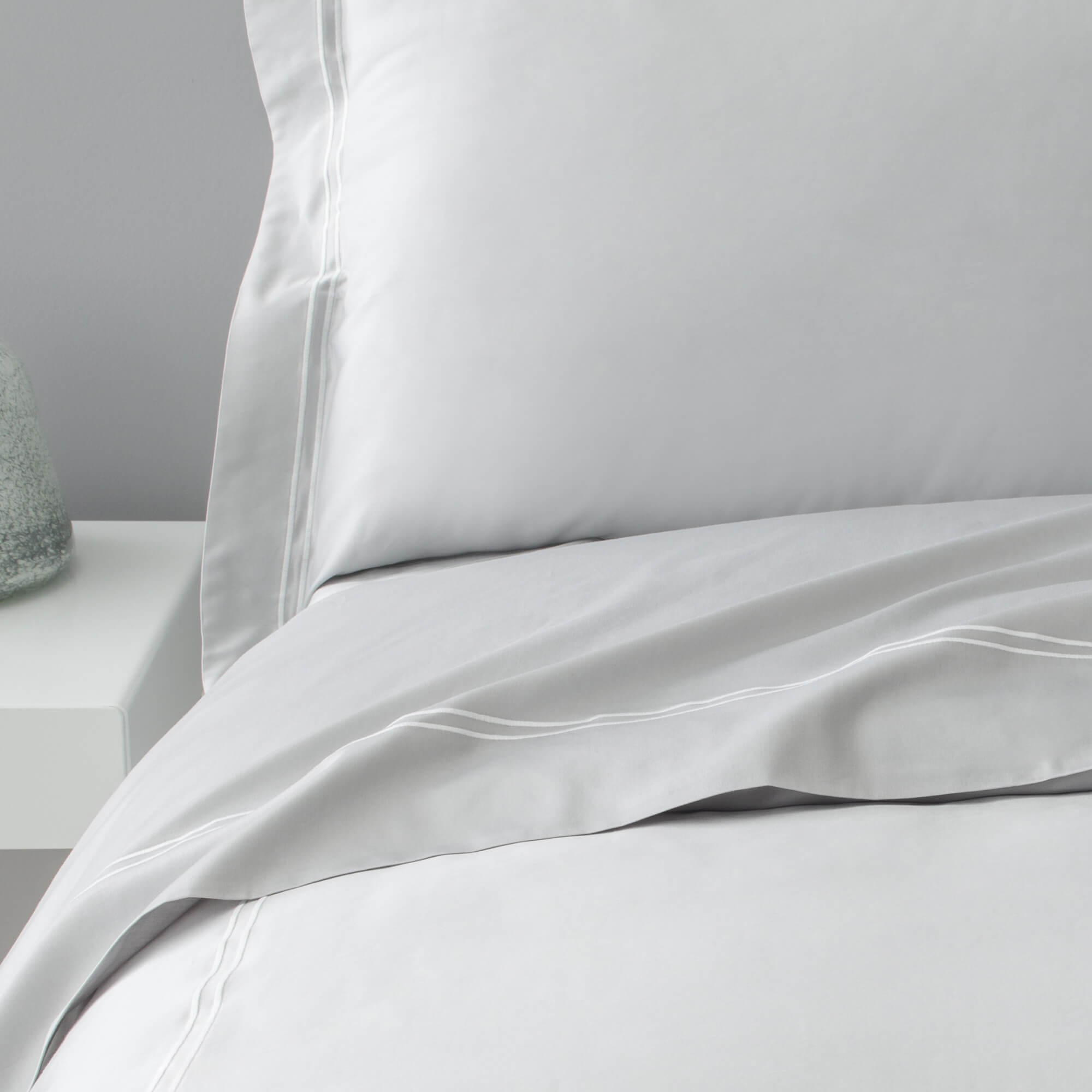 Drap plat Divine - satin de coton