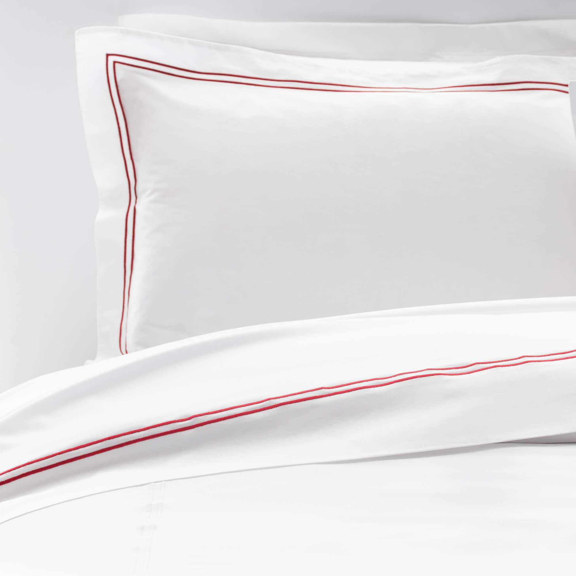 Drap plat Signature - satin de coton